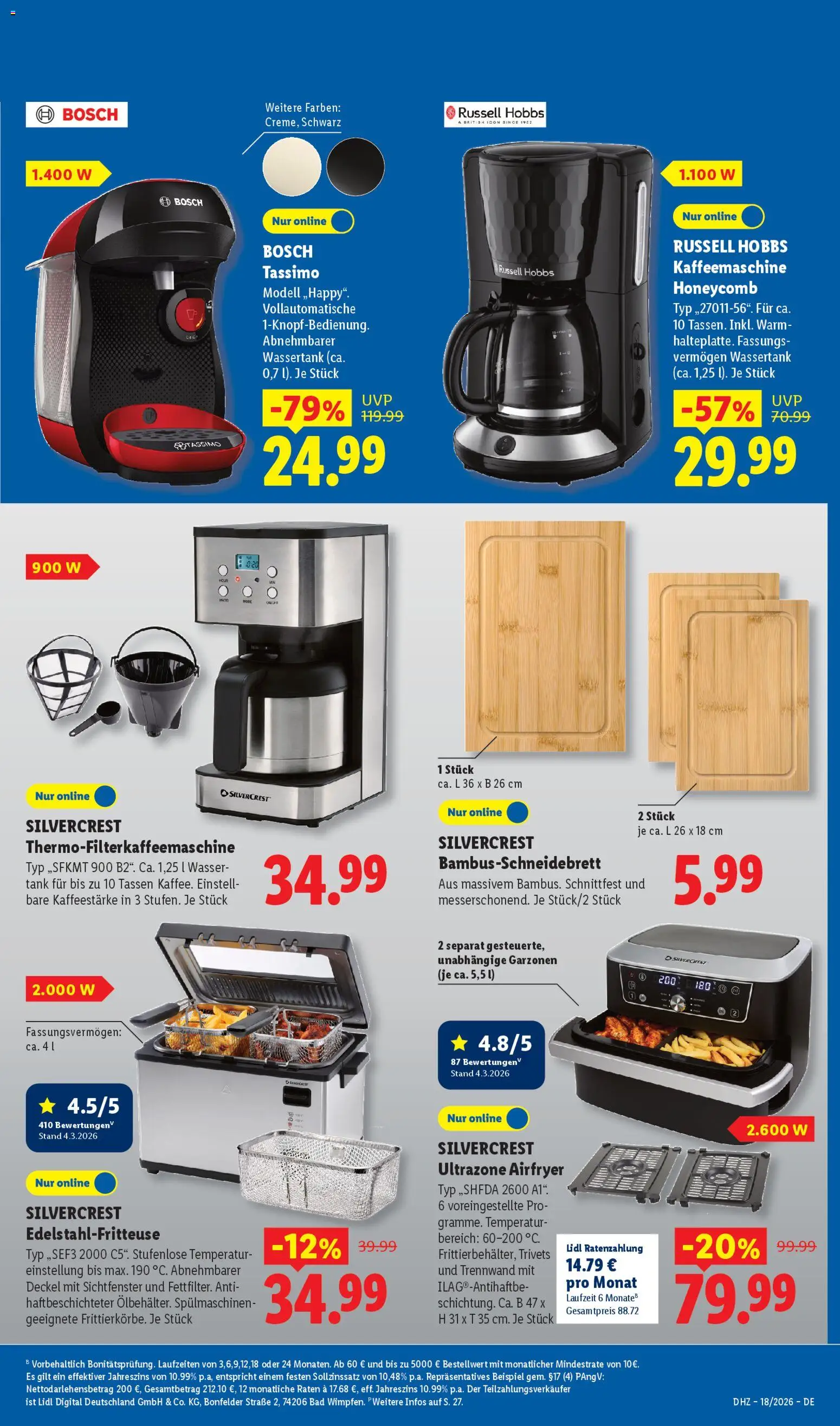 Lidl Prospekt – gültig ab 27.04.2026 | Seite: 11 | Produkte: Bosch, Bad, Wasser, Tassimo