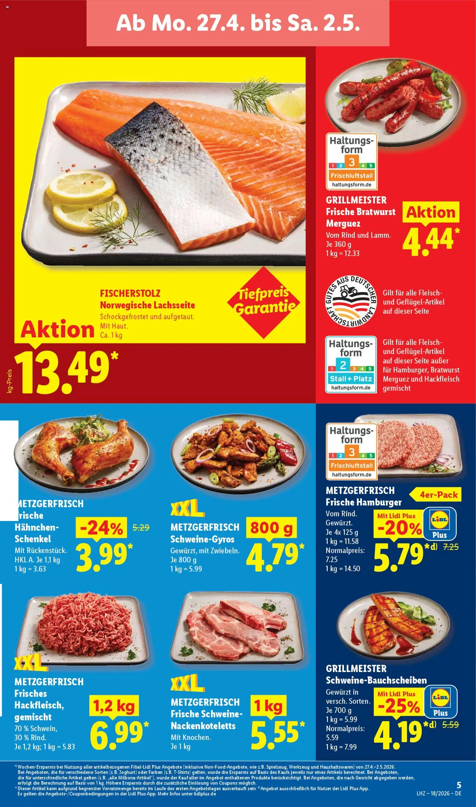 Lidl Prospekt | 27.04.2026 | Wie erhält man einen begrenzten Rabatt? | Deutschland