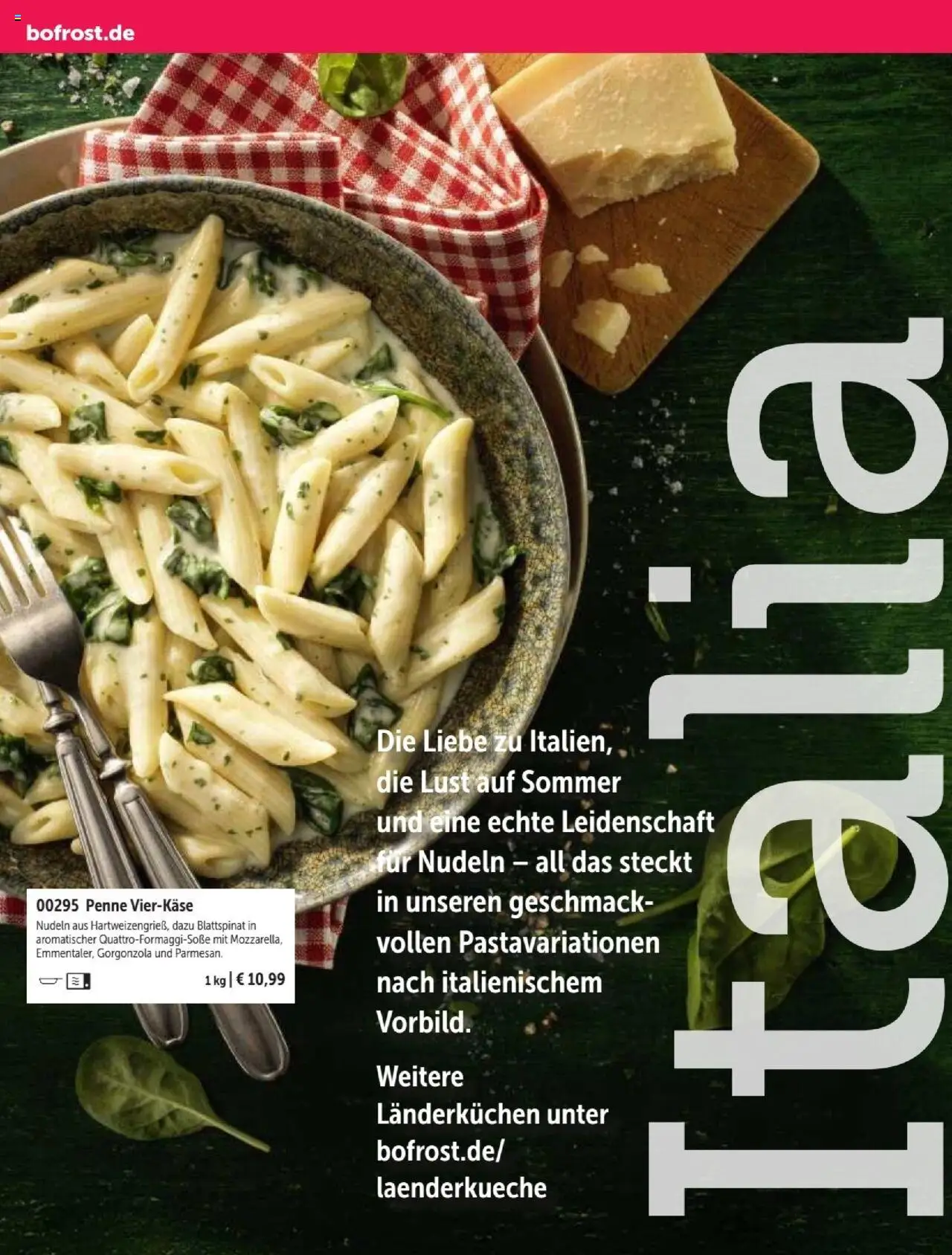 Bofrost Katalog – gültig ab 07.09.2025 | Seite: 110 | Produkte: Nudeln