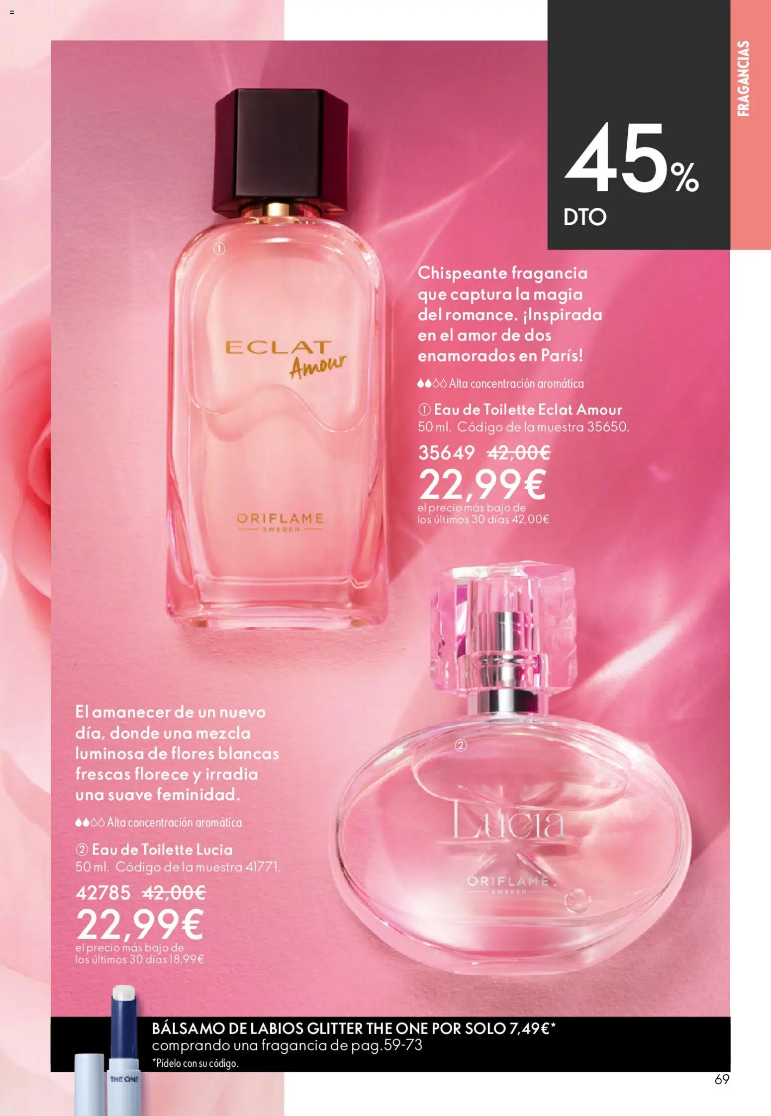Oriflame - Catálogo Campaña 6 │ válido desde el 22.04.2026 | Página: 69 | Productos: Fragancia, Eau de toilette
