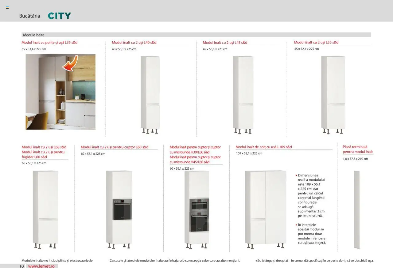 Noul catalog Lem’s – valabil de la 17.11.2023 | Pagină: 10 | Produse: Frigider, Cuptor, Ușă