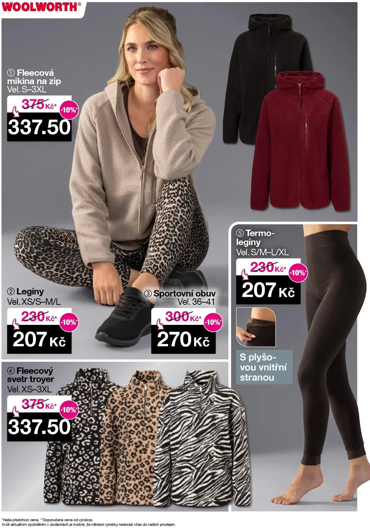 Woolworth leták od 28.11.2025 | Strana: 4 | Produkty: Svetr, Mikina, Legíny, Obuv