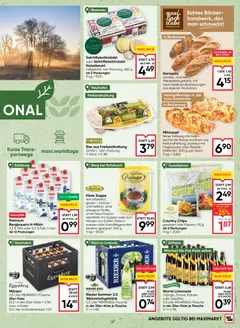 Maximarkt Flugblatt ab 05.02.2026 gültig | Seite: 5 | Produkte: Chips, Butter, Eier, Bier