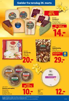 Lidl - Tilbudsavis gyldig fra 22.03.2026 | Side: 29 | Produkter: Ost, Chilli, Pesto, Søm