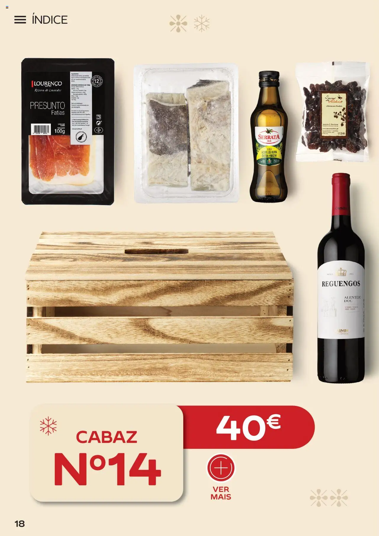 Continente - Cabazes de Natal │ válido de 06.10.2025 | Página: 18 | Produtos: Azeite