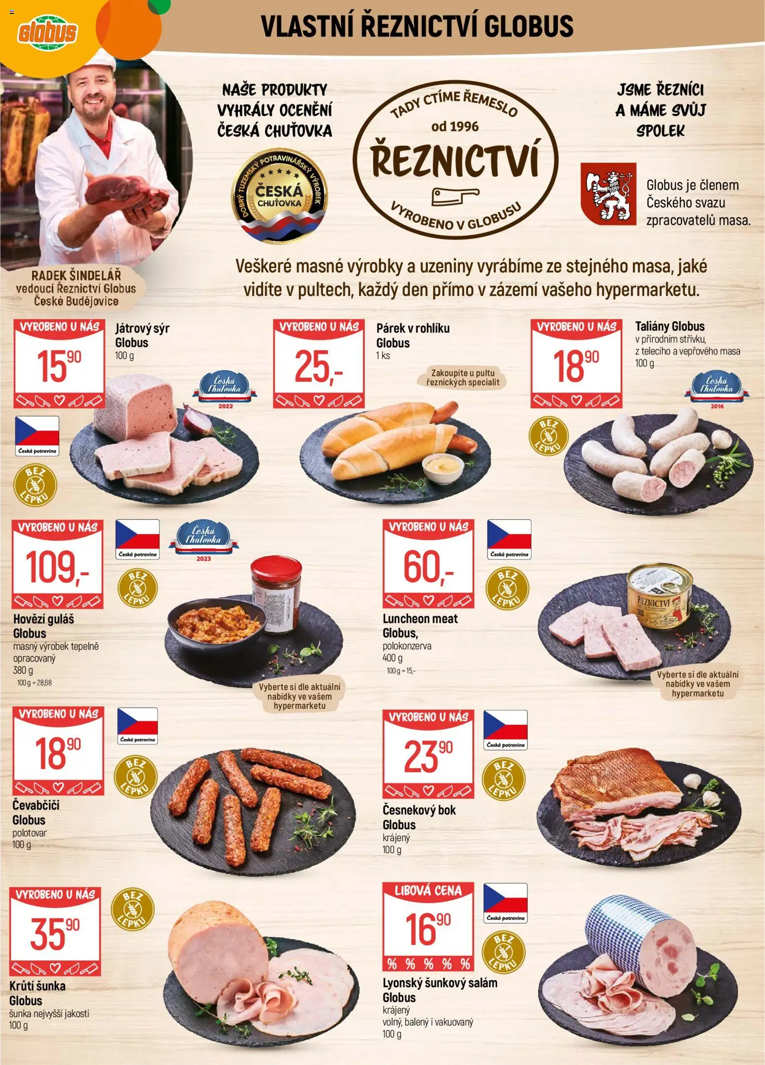 Globus leták - České Budějovice od 11.03.2026 | Strana: 6