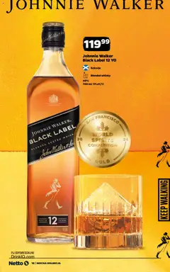 Netto gazetka - Alkohole mocne od 15.09.2025 | Strona: 10 | Produkty: Black Label, Whisky