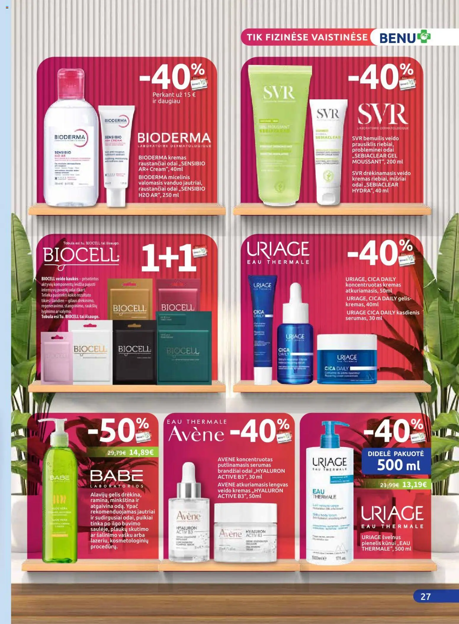 BENU akcijos nuo 01.04.2026 | Puslapis: 27