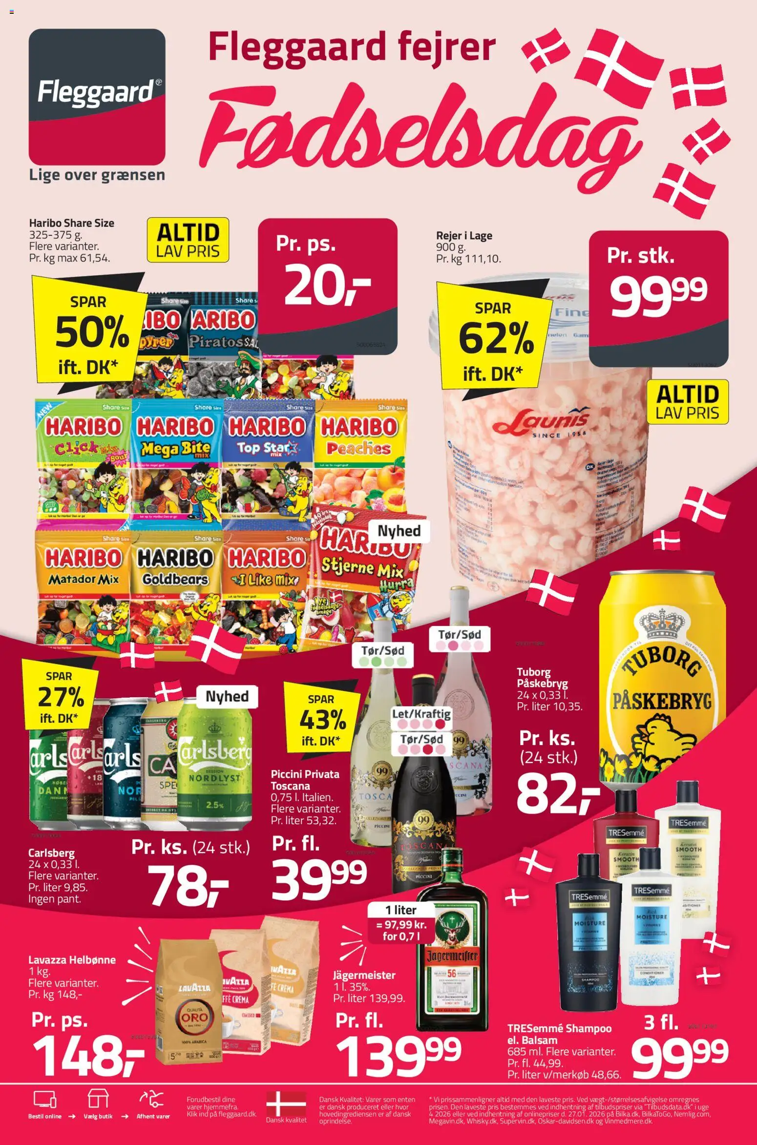 Fleggaard tilbudsavis – gyldig fra 04.03.2026 | Side: 56 | Produkter: Shampoo, Balsam, Rejer, Søm