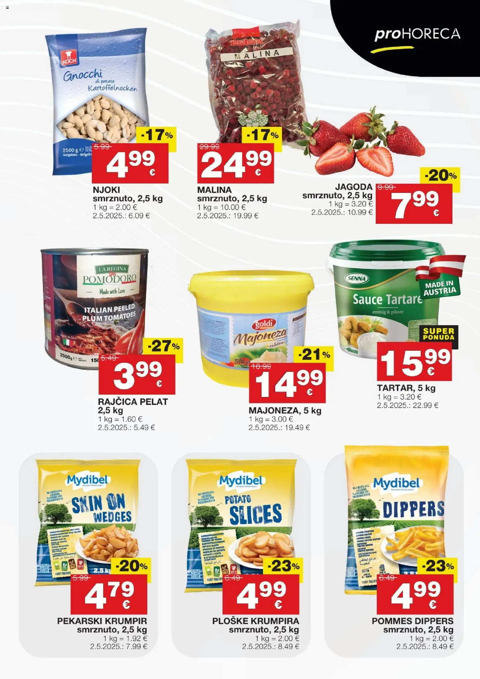 Stanić Diskont katalog | vrijedi od 08.01.2026 | Stranica: 15 | Proizvodi: Njoki, Krumpir, Rajčica