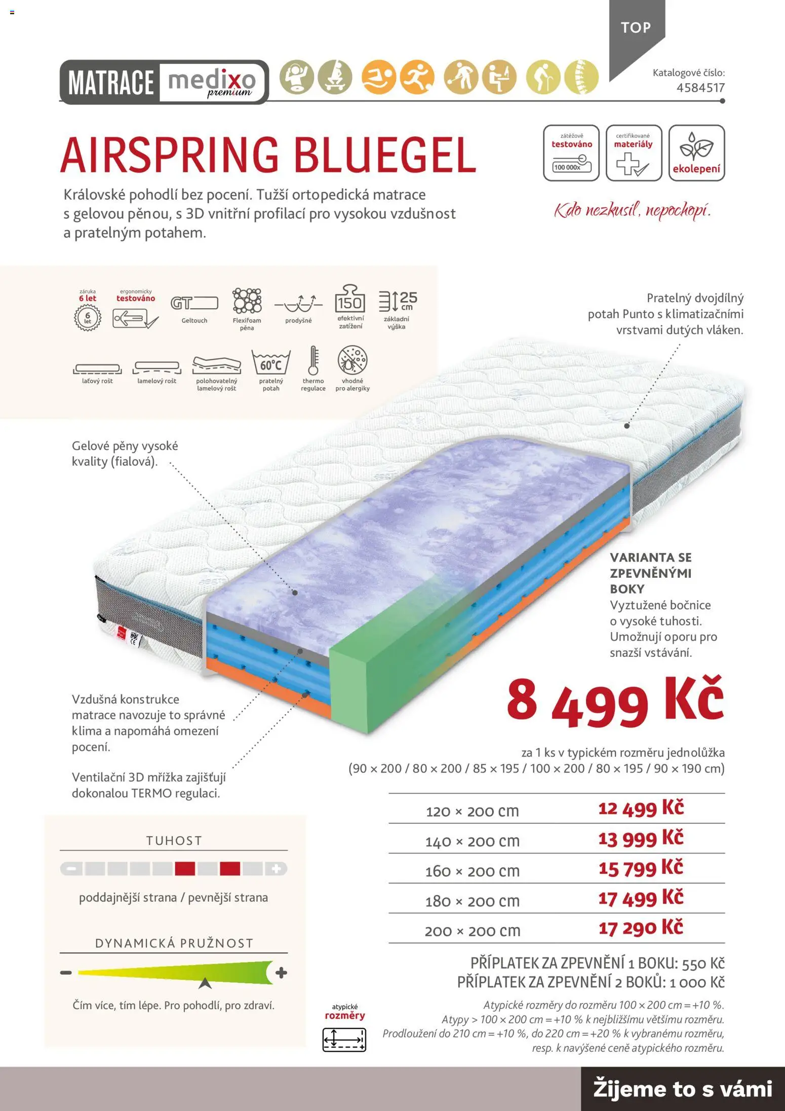 ASKO nábytek leták - Nabídka matrací od 01.01.2026 | Strana: 39 | Produkty: Matrace, Rošt