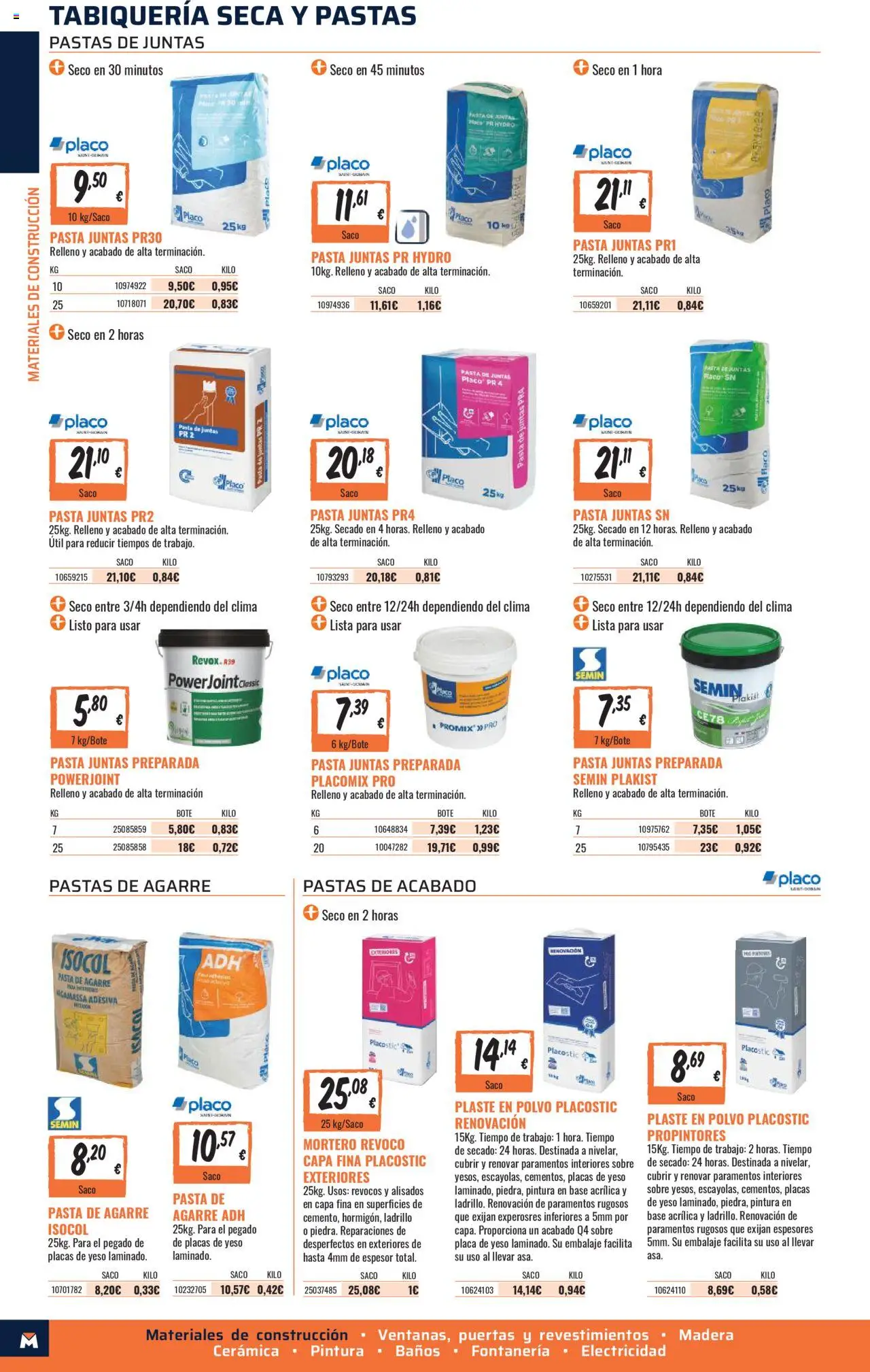 Obramat - Santander  │ válido desde el 10.10.2025 | Página: 4 | Productos: Polvo, Pasta
