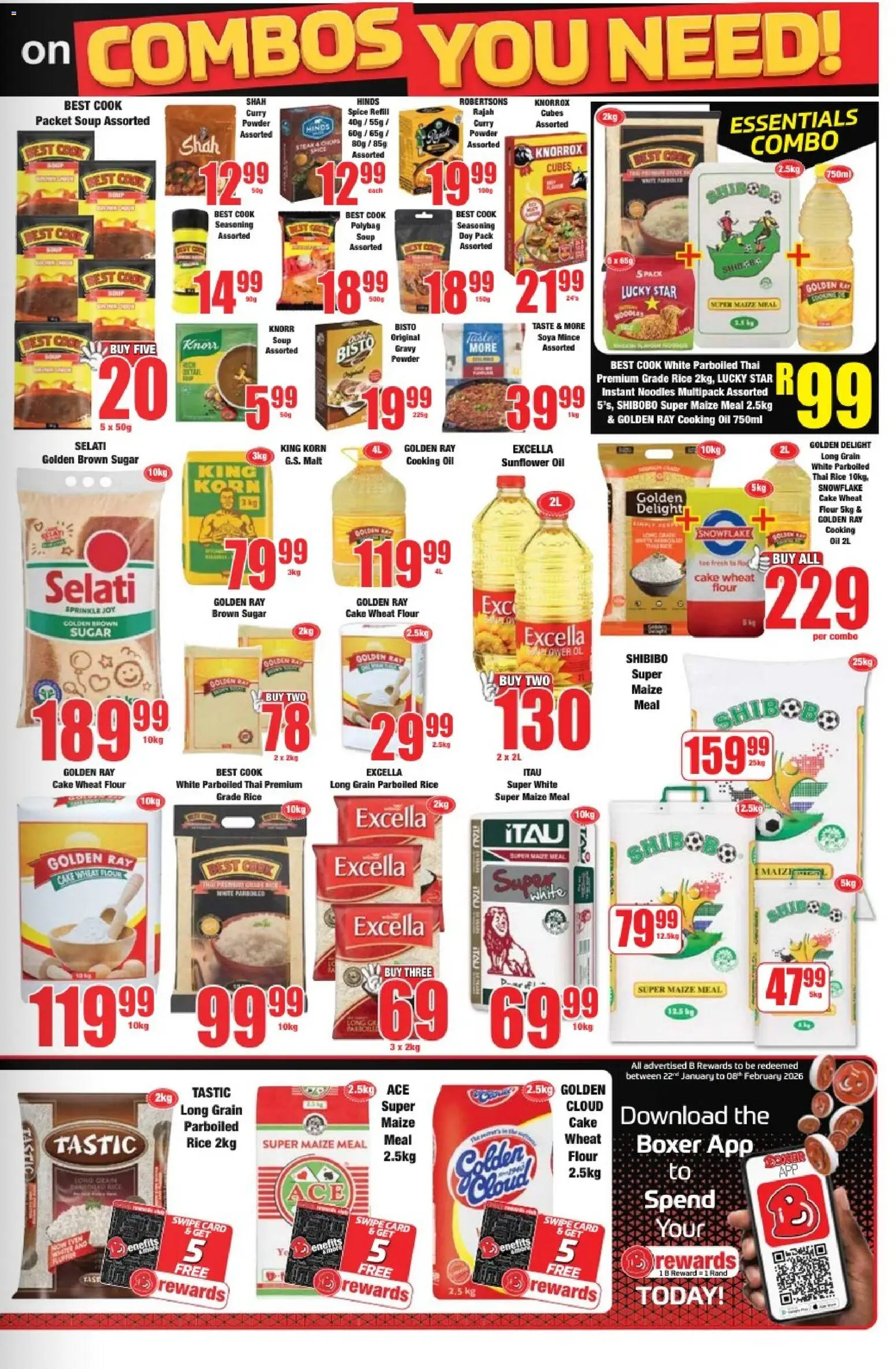 New Boxer catalogue – valid from 05.01.2026 | Page: 9 | Products: Cake, Steak, Oil, Sugar