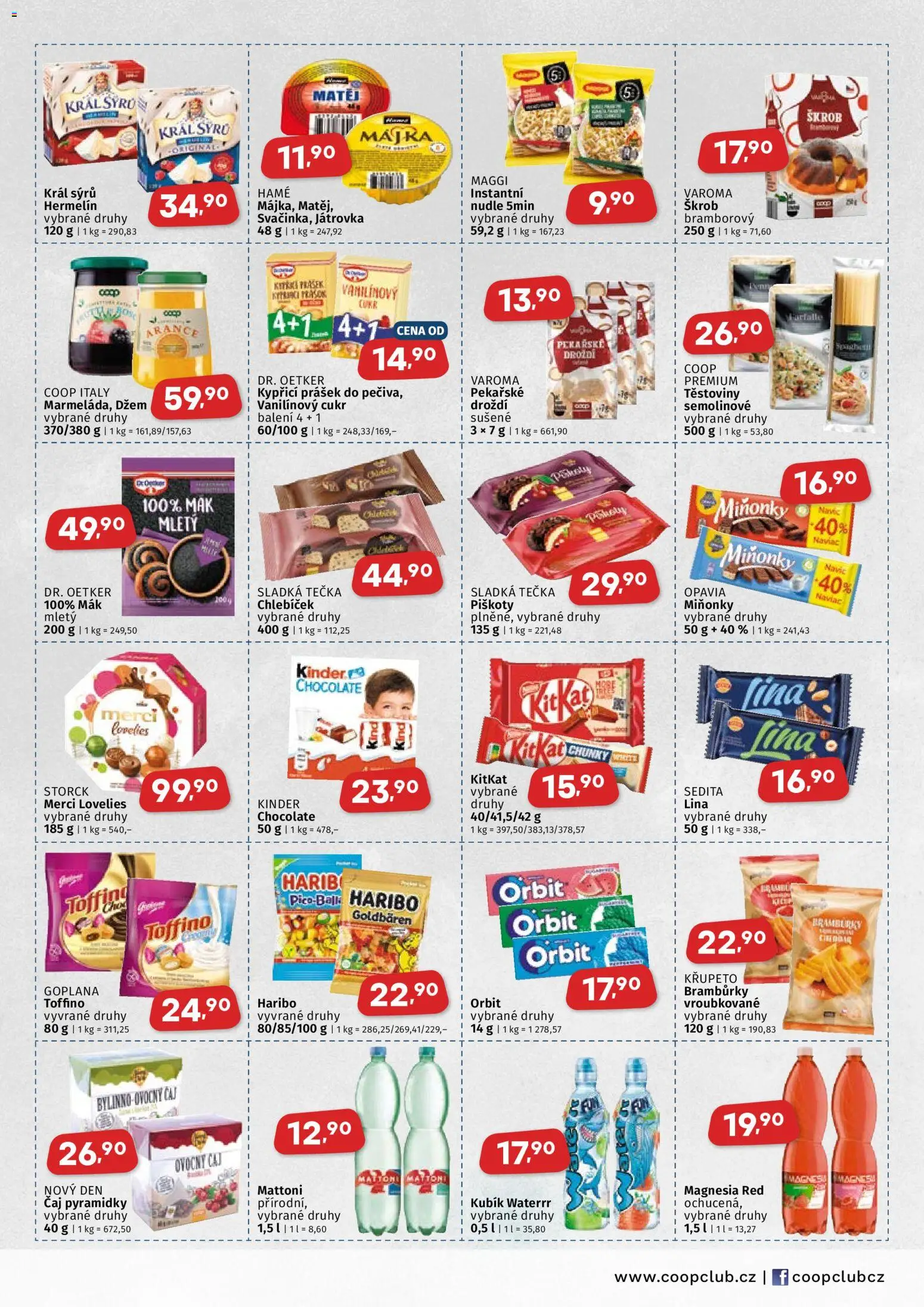 Coop leták - Východočeský region od 05.11.2025 | Strana: 3 | Produkty: Maggi, Hermelín, Lina, Nudle