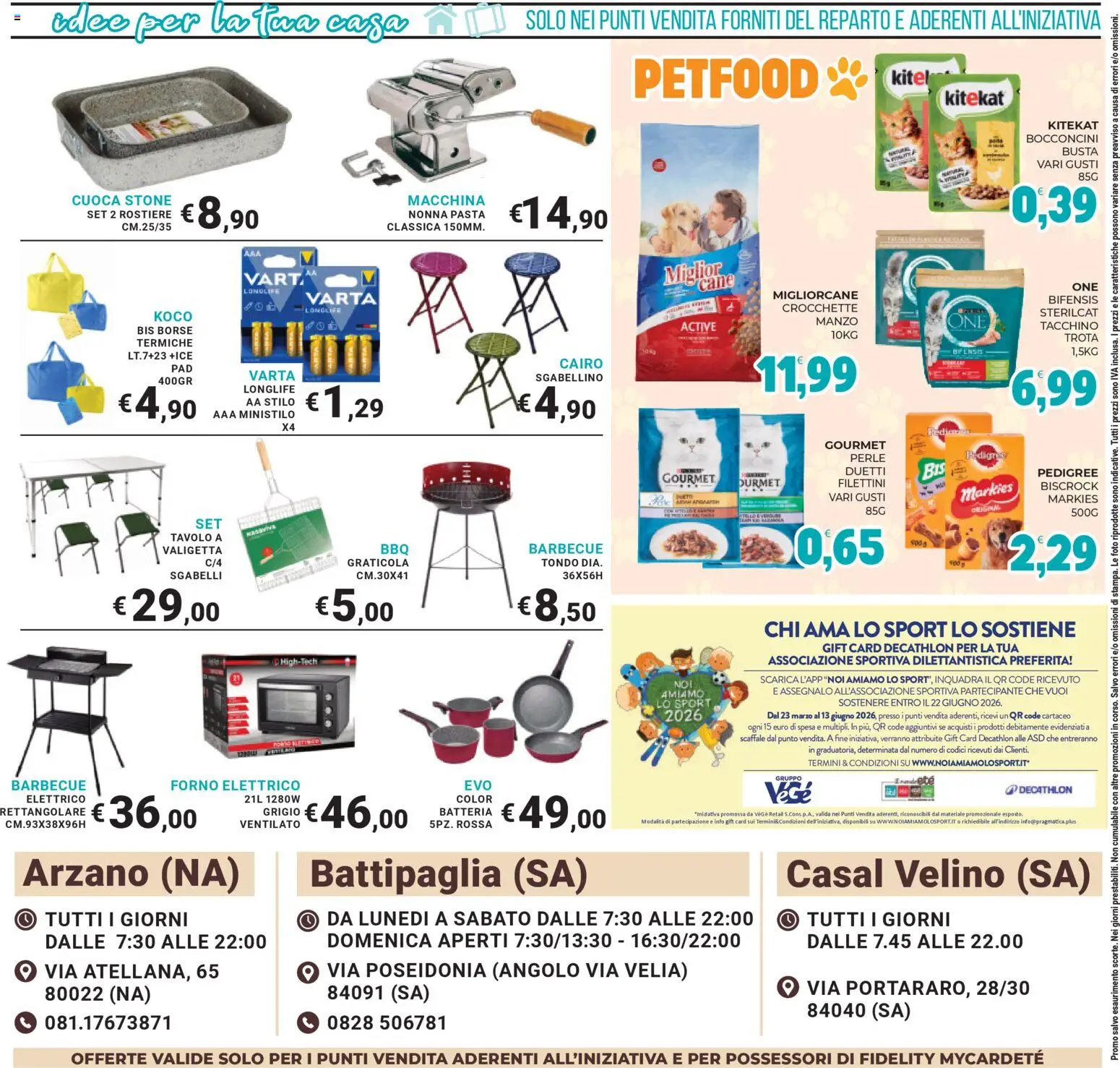 Volantino Eté del 24.03.2026 | Pagina: 32 | Prodotti: Tacchino, Pasta, Valigetta, Batteria