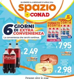 Anteprima del volantino Spazio Conad volantino Extra Convenienza valido a partire dal 24.04.2026