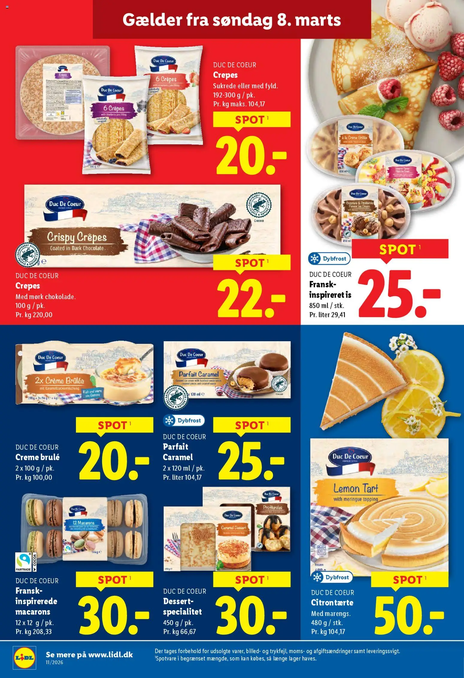Lidl tilbudsavis – gyldig fra 08.03.2026 | Side: 31 | Produkter: Creme, Is, Søm