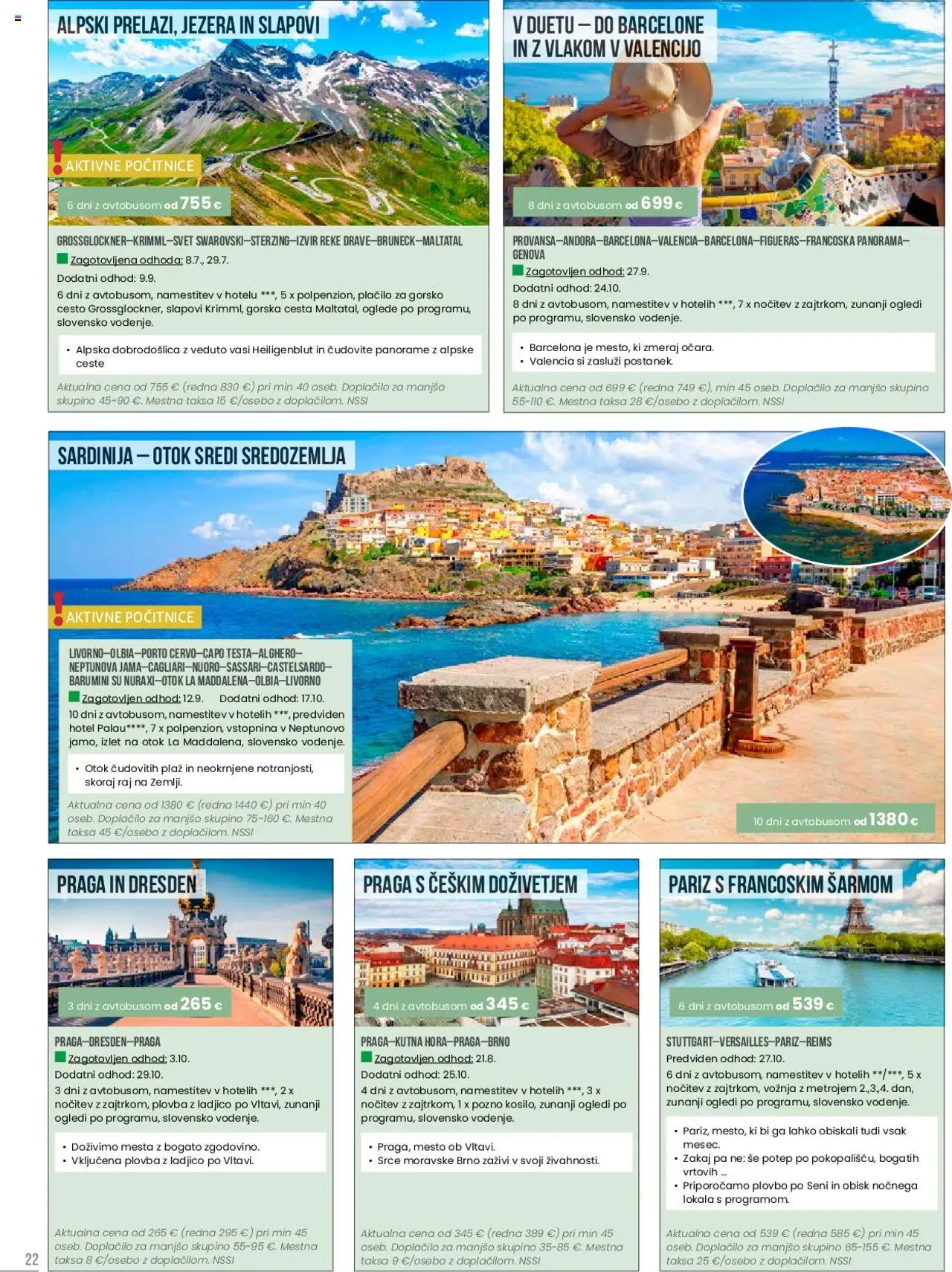 Sonček katalog potovanja │ velja od 19.06.2025 | Stran: 22