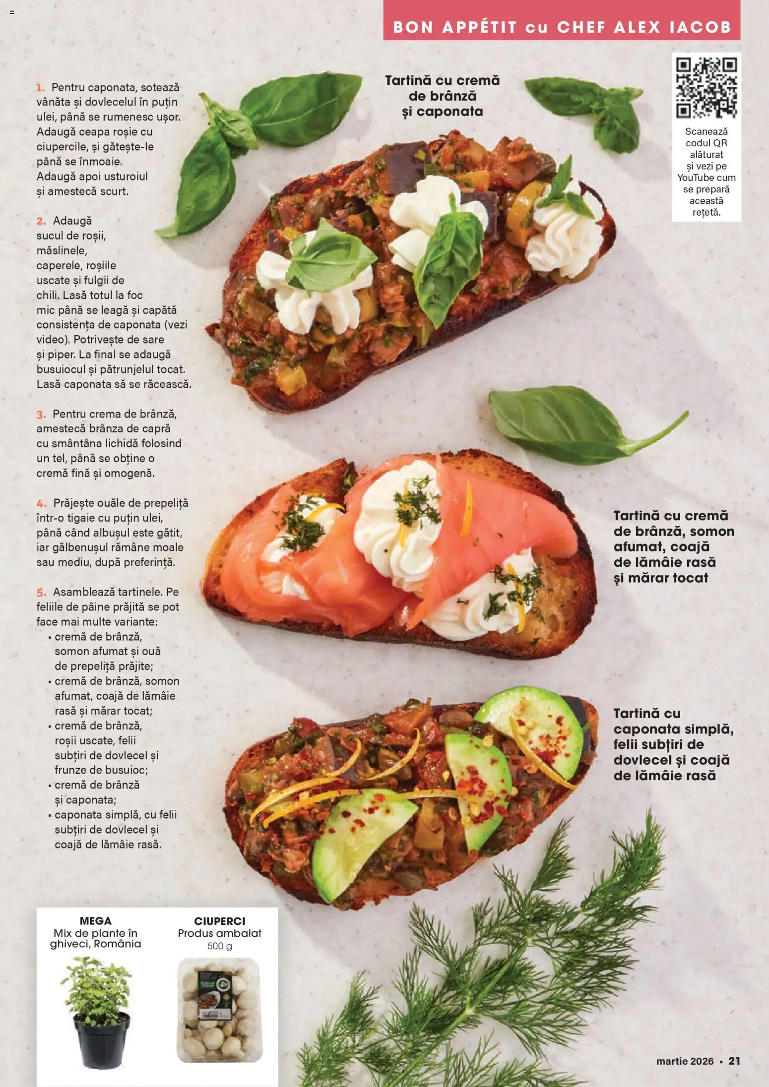 Noul catalog Mega Image – valabil de la 26.02.2026 | Pagină: 21 | Produse: Vânătă, Tigaie, Ceapă, Sare