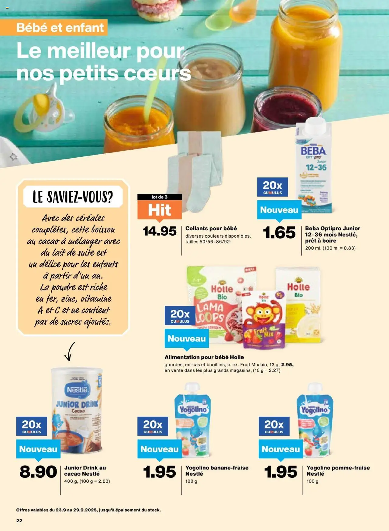 Migros Aktionen FR – gültig ab 23.09.2025 | Seite: 22