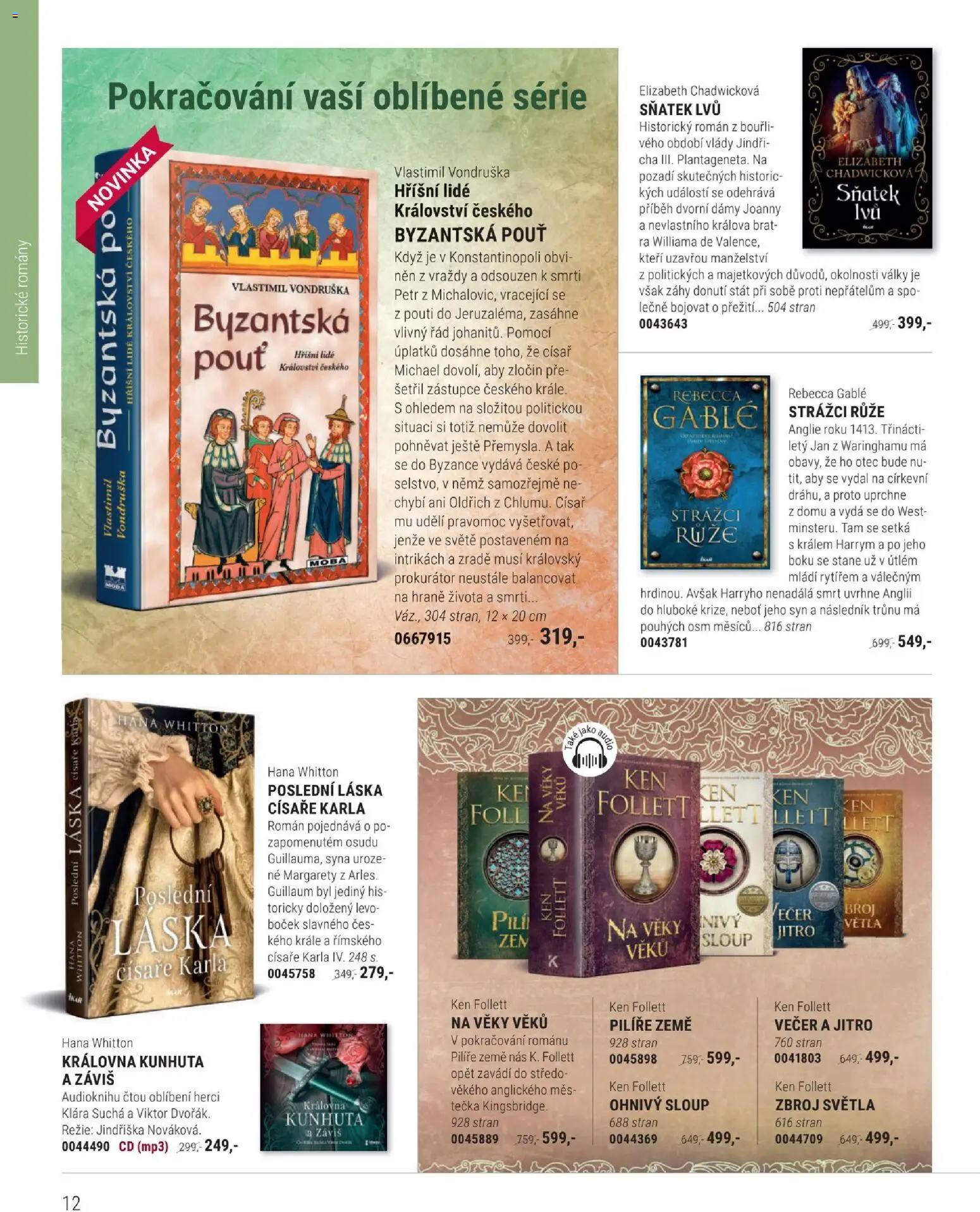 Knižní klub leták od 01.03.2026 | Strana: 12 | Produkty: Audio, MP3, Cd