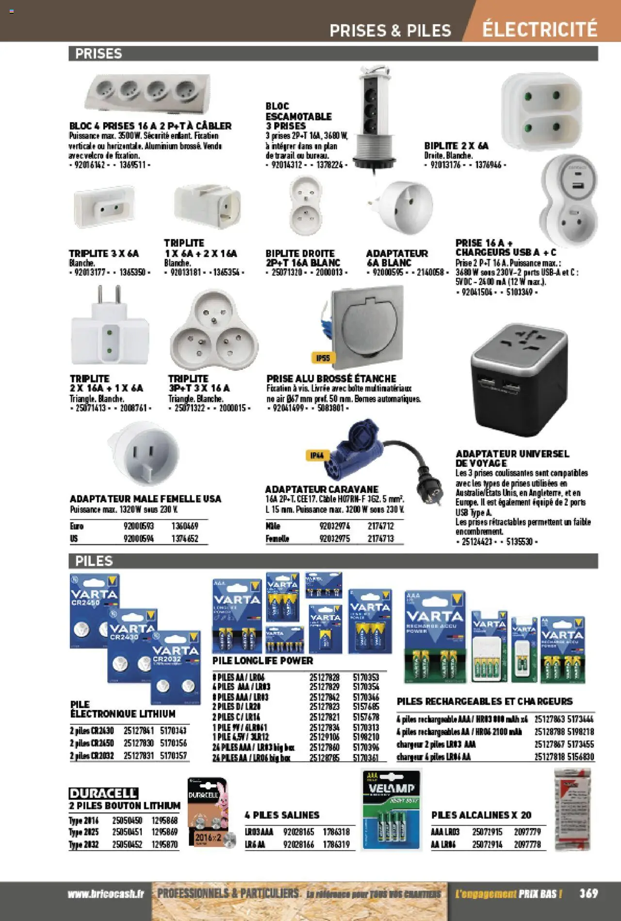 {H1} | Page: 369 | Produits: Câble, USB, Brosse, Prise