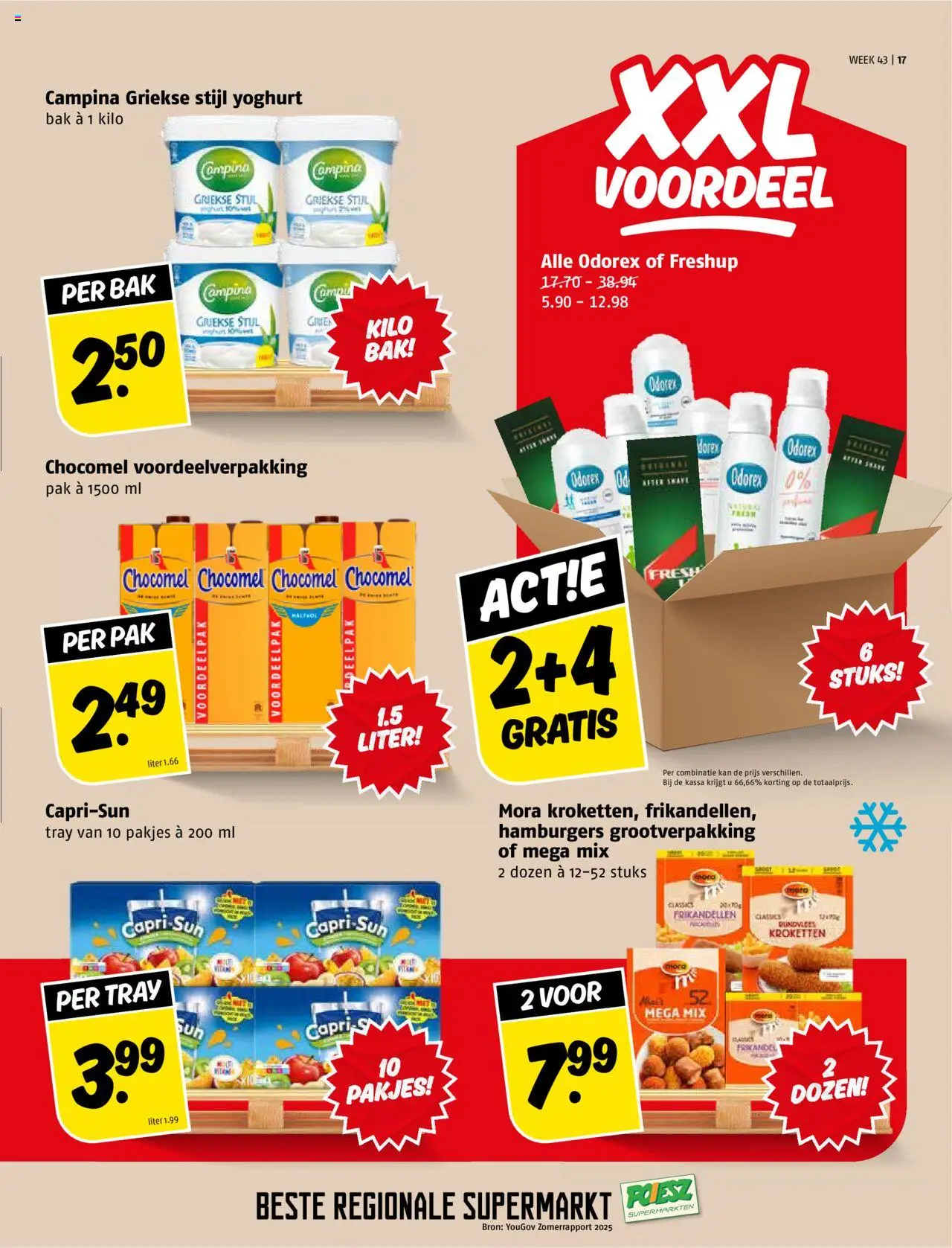 {H1} | Pagina: 17 | Producten: Yoghurt, Kan, Rundvlees
