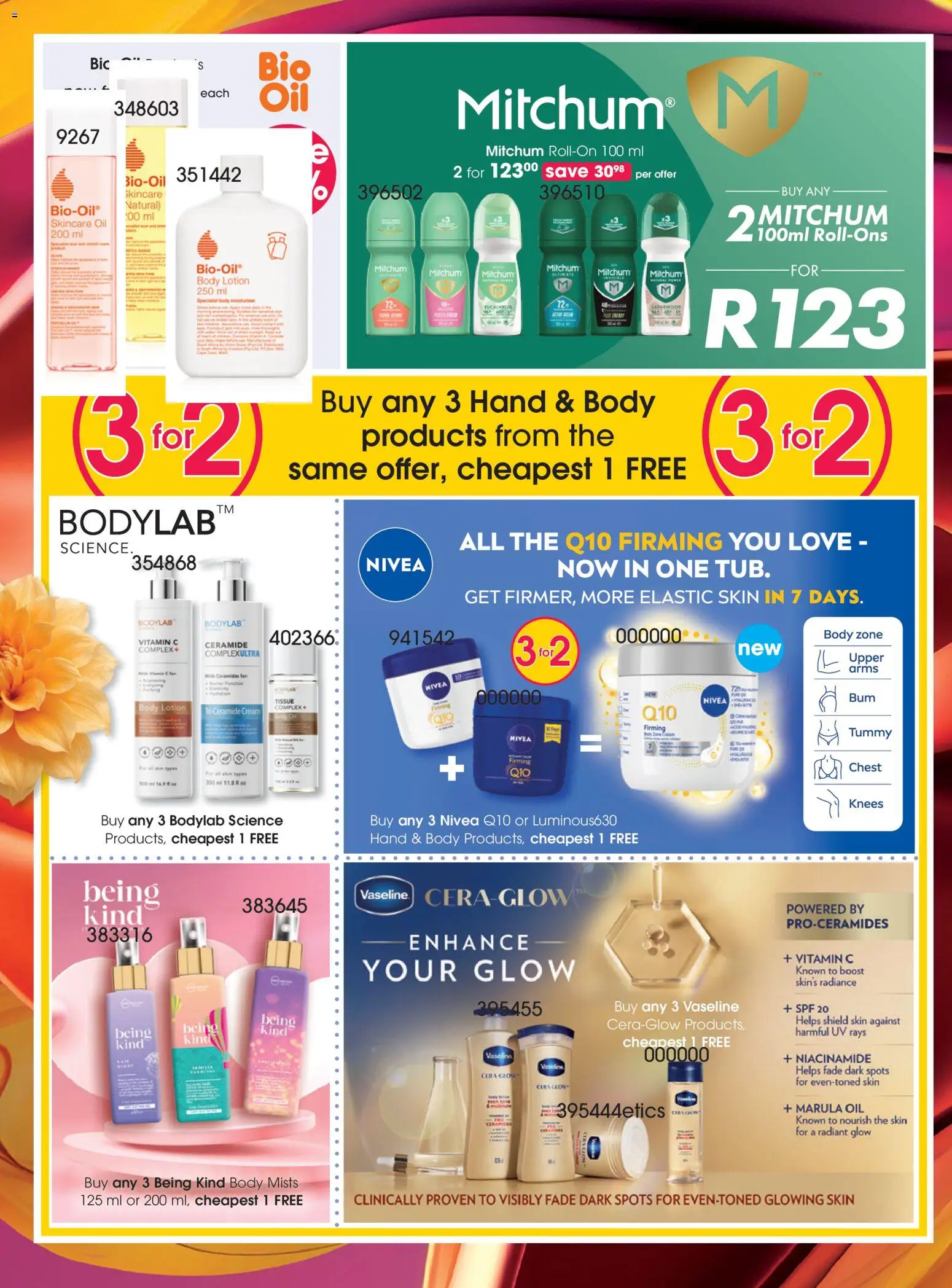 New Clicks catalogue – valid from 25.03.2026 | Page: 50 | Products: Cream, Body cream, Deodorant, Lotion