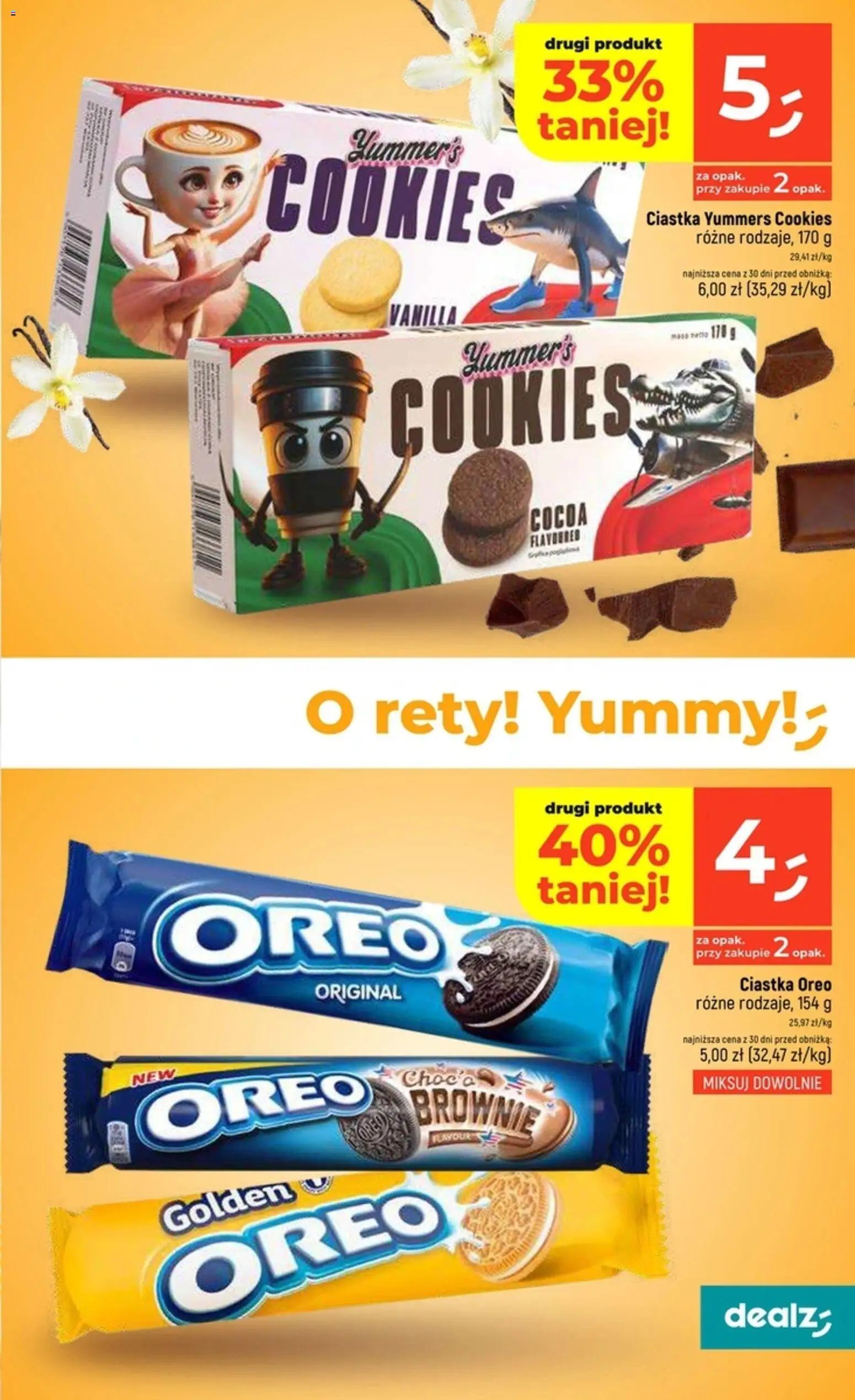 Dealz Gazetka od 23.10.2025 | Strona: 21 | Produkty: Ciastka Oreo, Brownie, Ciastka