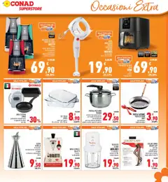 Anteprima del volantino COLLANT DONNA GOLDEN LADY, vari tipi un esempio: CIA020 denari colori nero e daino, taglie dalla II alla IV valido a partire dal 23.10.2025 | Pagina: 31 | Prodotti: Friggitrice ad aria, Sbattitore, Collant, Padella