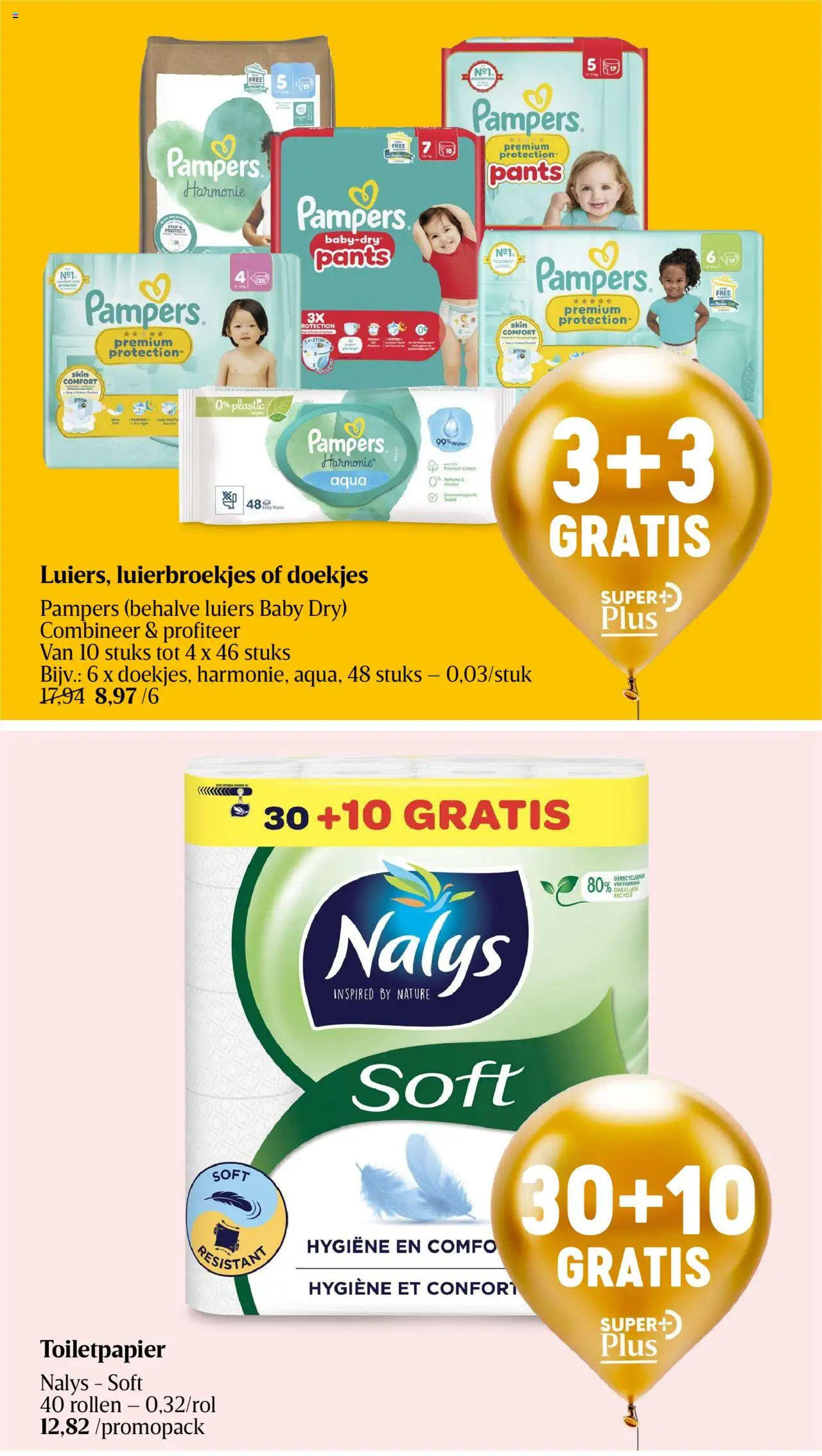  | Pagina: 44 | Producten: Pampers, Toiletpapier, Alcohol