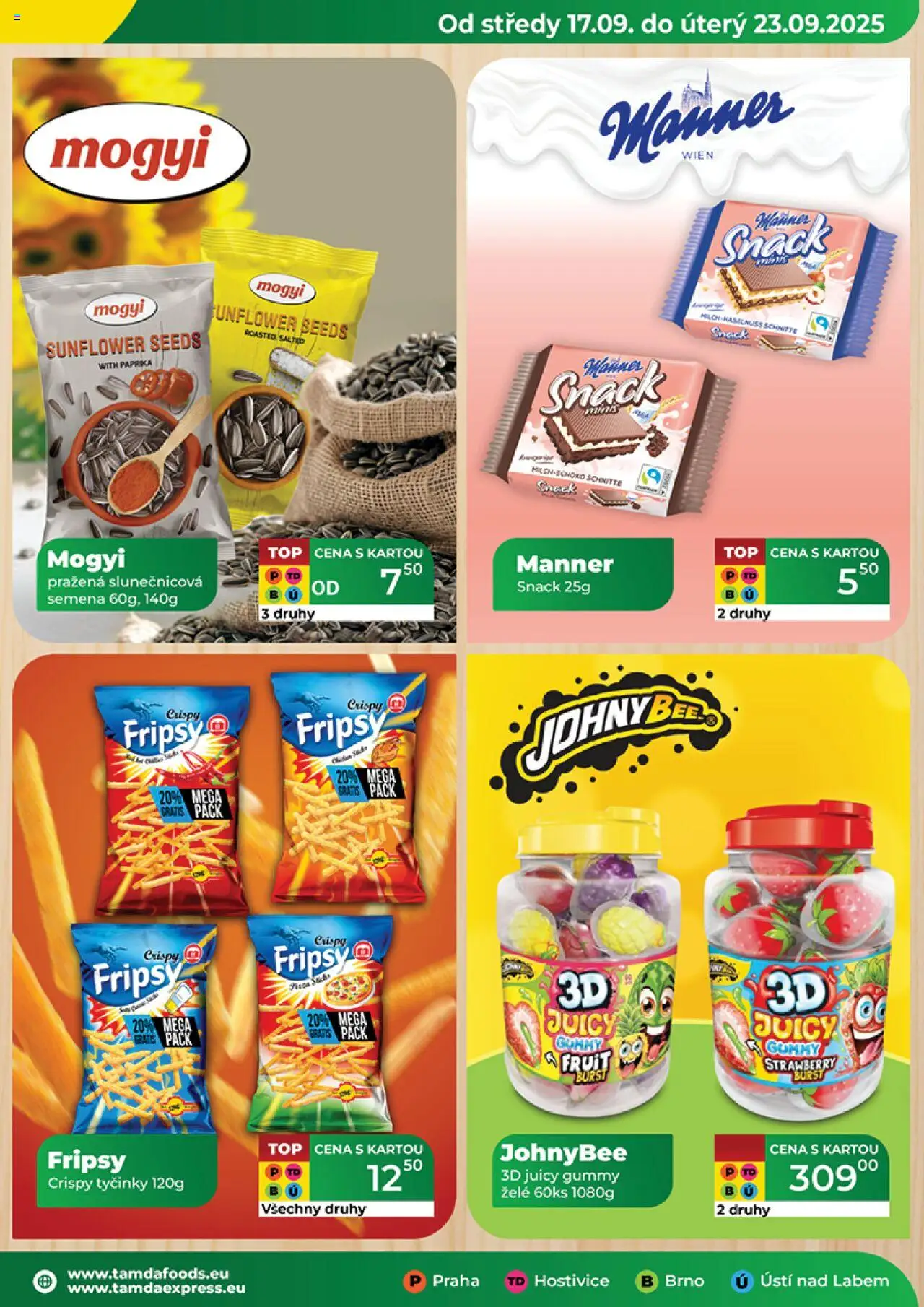 Tamda Foods leták od 17.09.2025 | Strana: 7 | Produkty: Tyčinky, Paprika, Semena