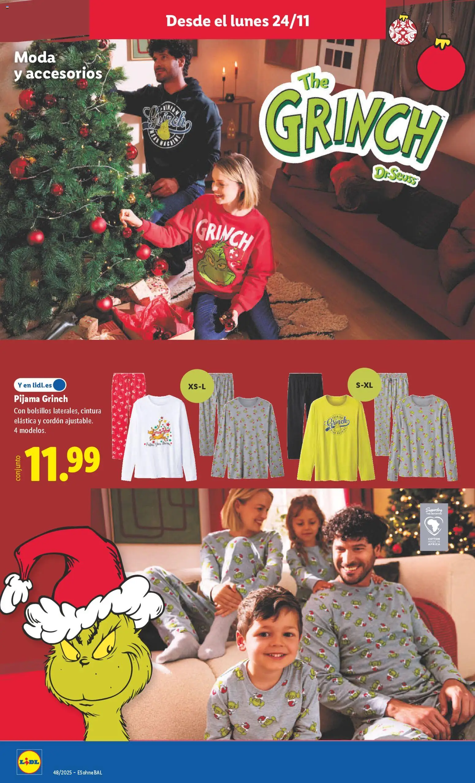 Lidl - Black Friday │ válido desde el 24.11.2025 | Página: 10 | Productos: Pijama