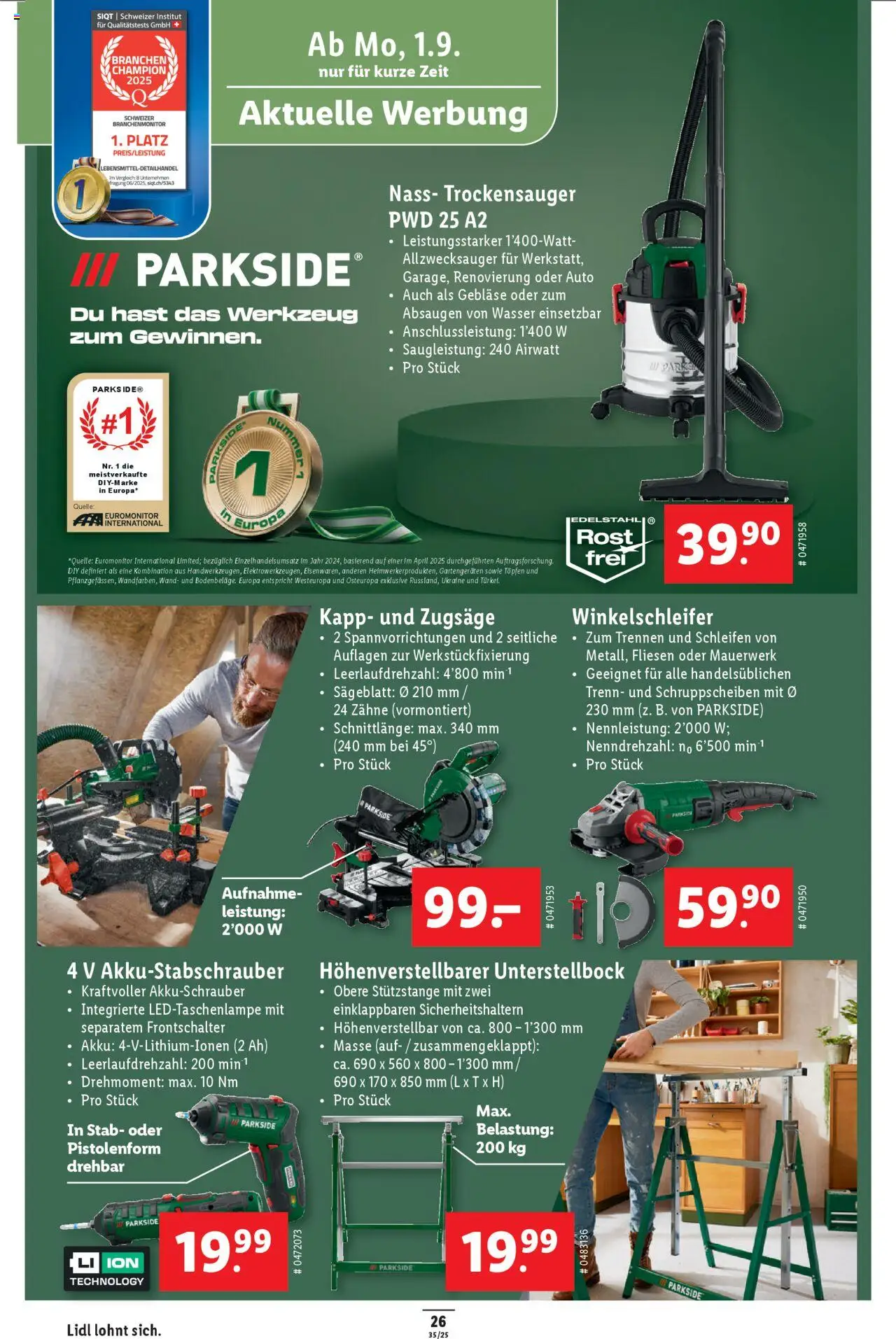 Lidl Aktionen ab 28.08.2025 | Seite: 28 | Produkte: Wasser