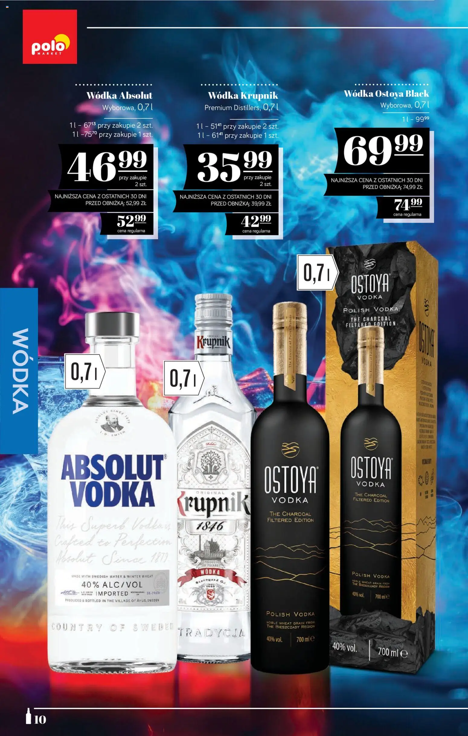 POLOmarket Katalog - Alkoholi od 14.11.2025 | Strona: 10 | Produkty: Wódka Absolut, Krupnik wódka, Vodka, Wódka