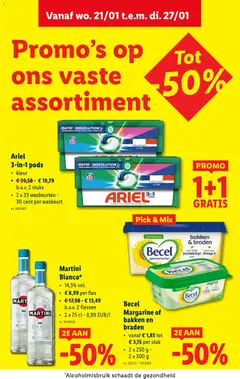Lidl Folder week 4 - Voorbeeld van een folder van Lidl, geldig van 21.01.2026 | Pagina: 26 | Producten: Fles
