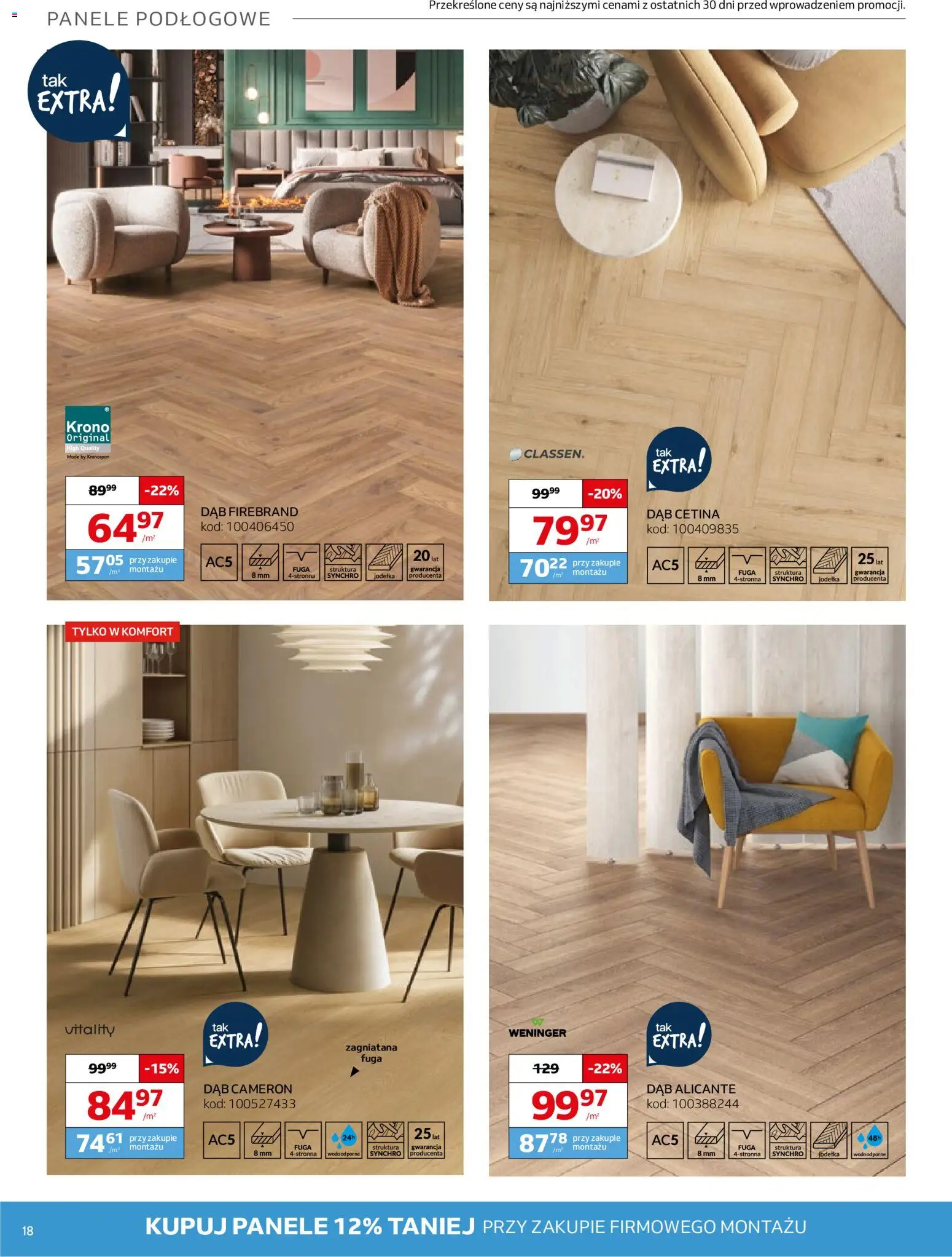 Komfort Gazetka od 07.01.2026 | Strona: 18
