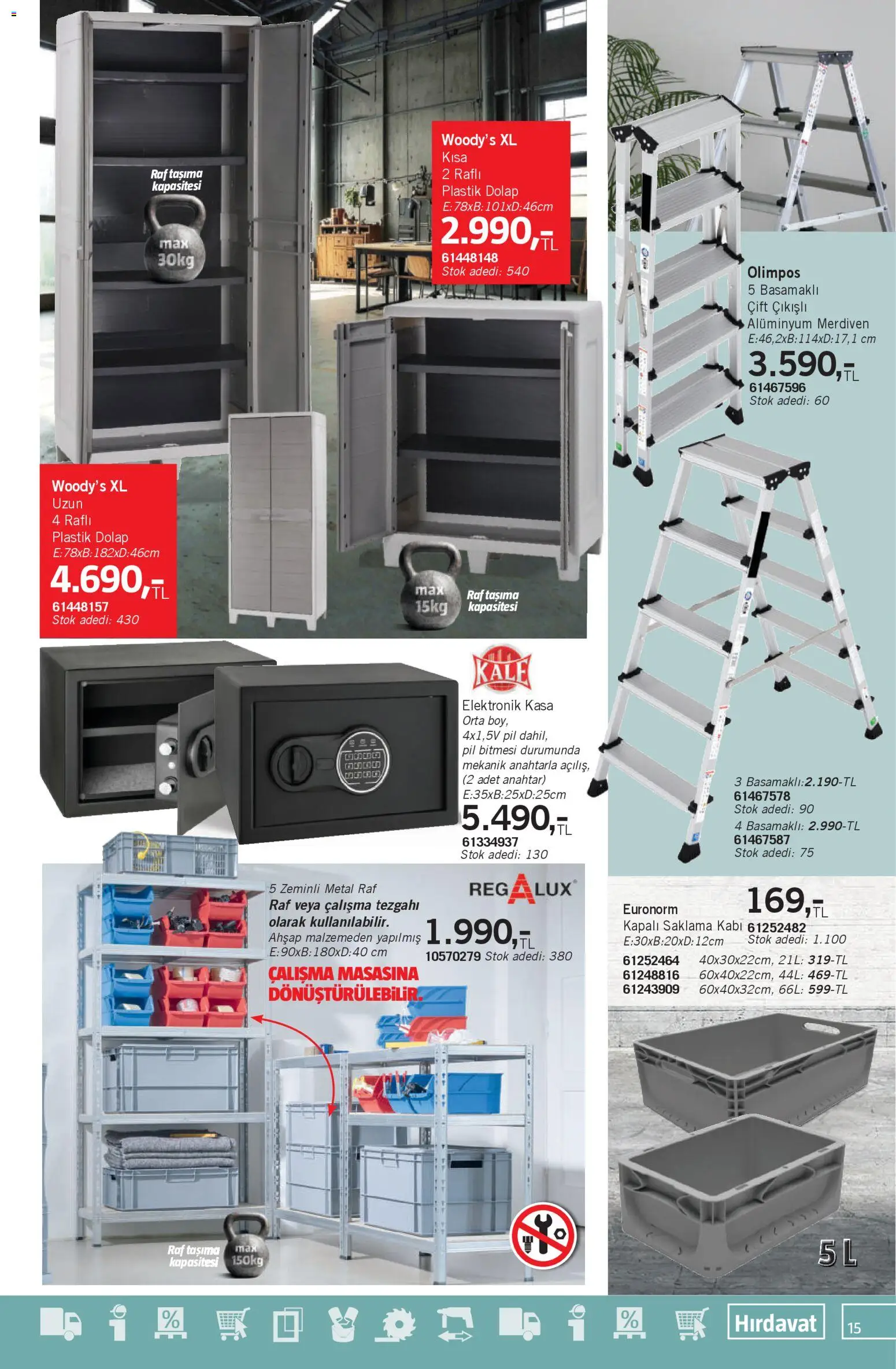 Bauhaus aktüel ürünler kataloğu yayımlandı! Bu hafta 03 - 30 Ocak 2026 günü Bauhaus indirimli ürünleri
