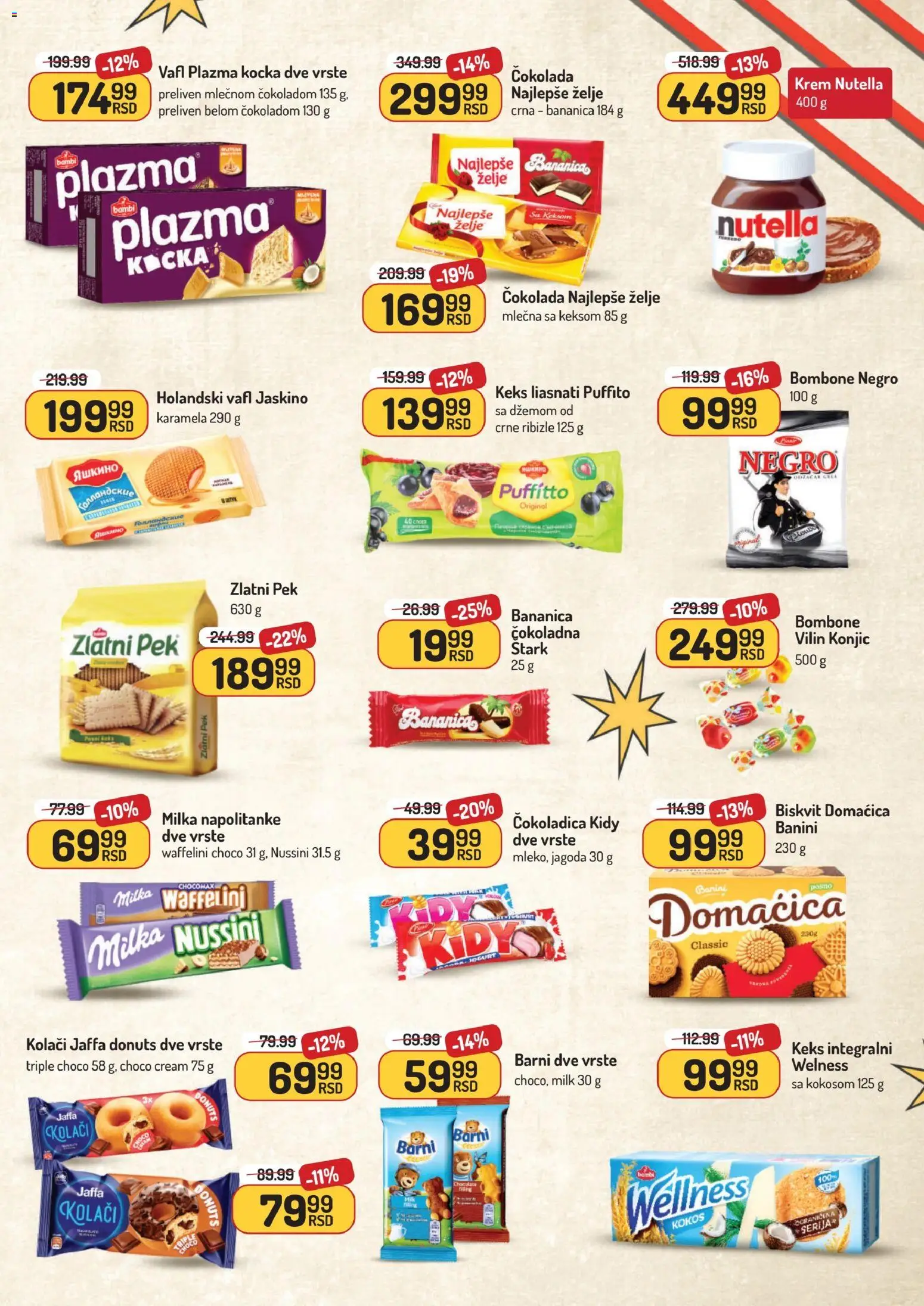 Aman katalog - važi od 27.10.2025 | Strana: 31 | Proizvode: Milka, Plazma, Jagoda, Domaćica