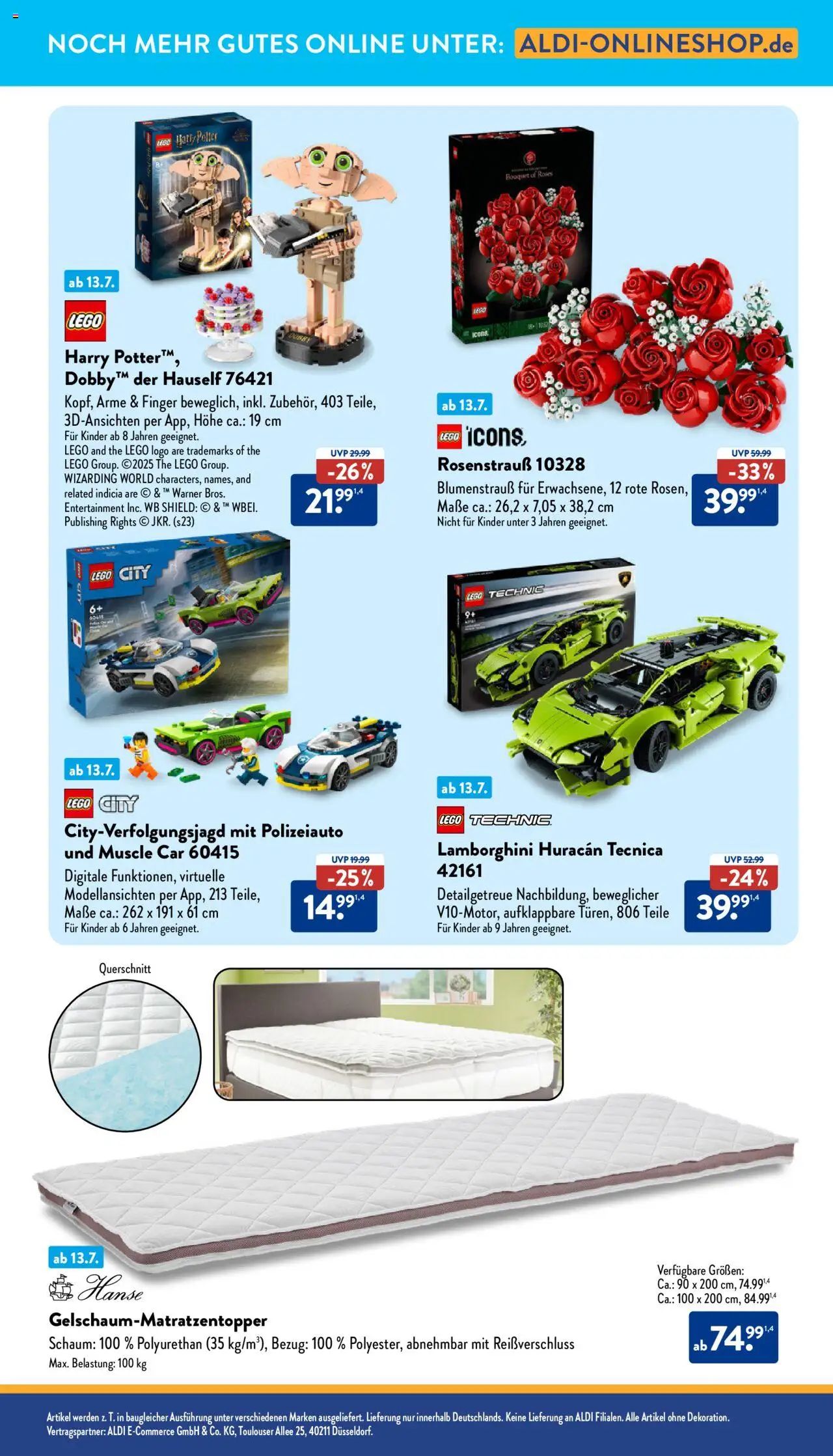 Aldi Prospekt 	 - gültig ab dem 14.07.2025 | Seite: 35 | Produkte: Topper