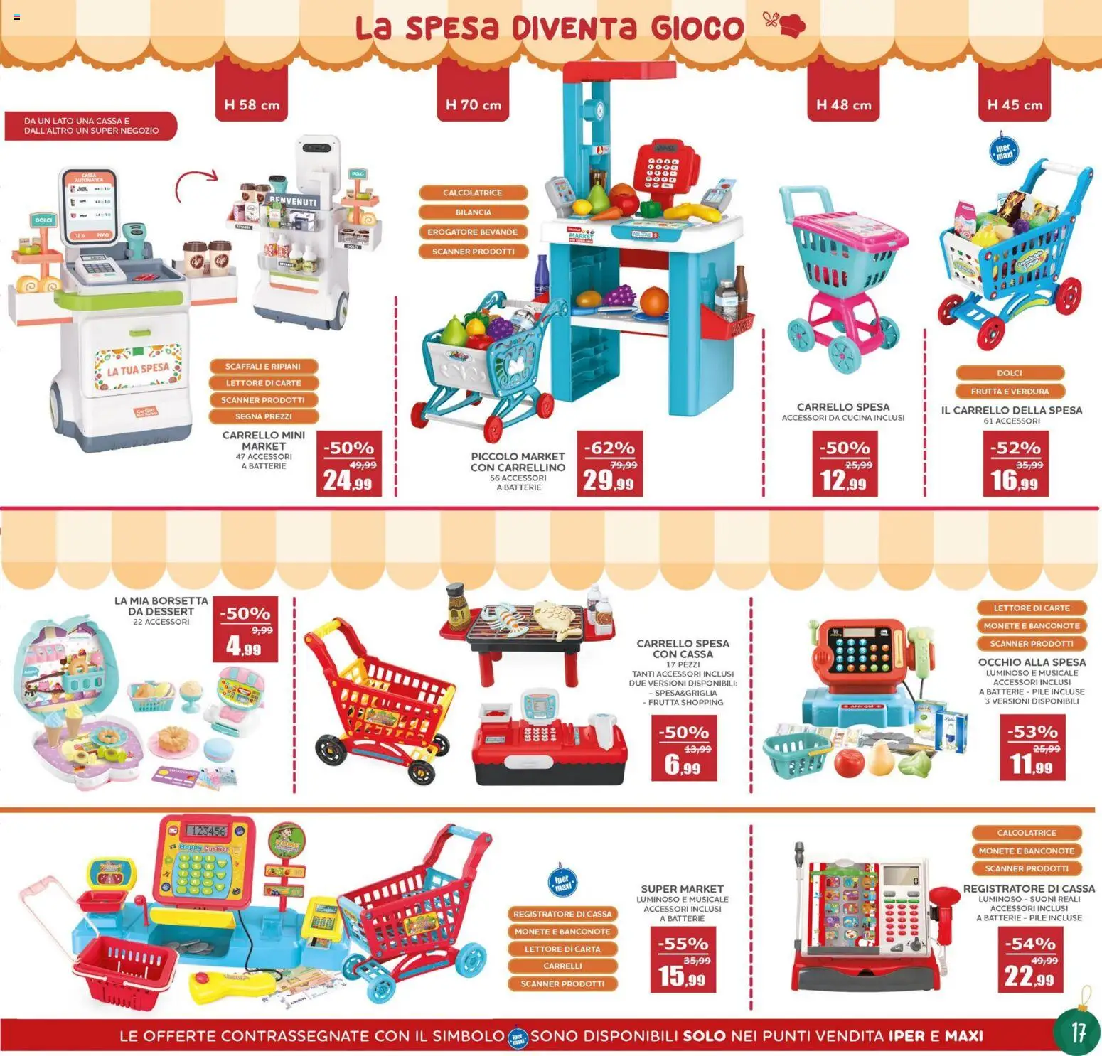 Volantino Happy Casa del 22.11.2025 | Pagina: 17 | Prodotti: Pile, Borsetta, Bilancia, Batterie