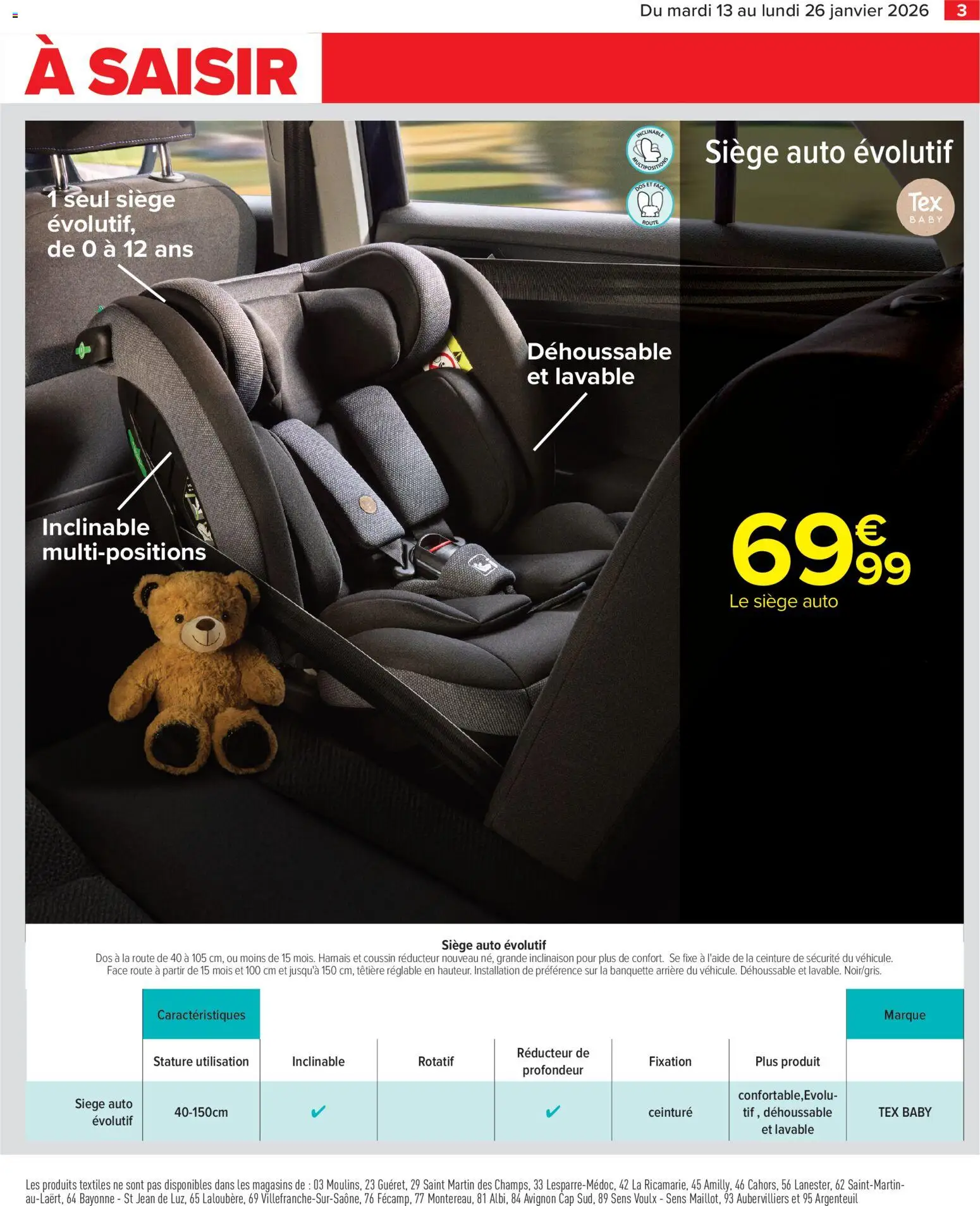 {H1} | Page: 5 | Produits: Ceinture, Siège auto