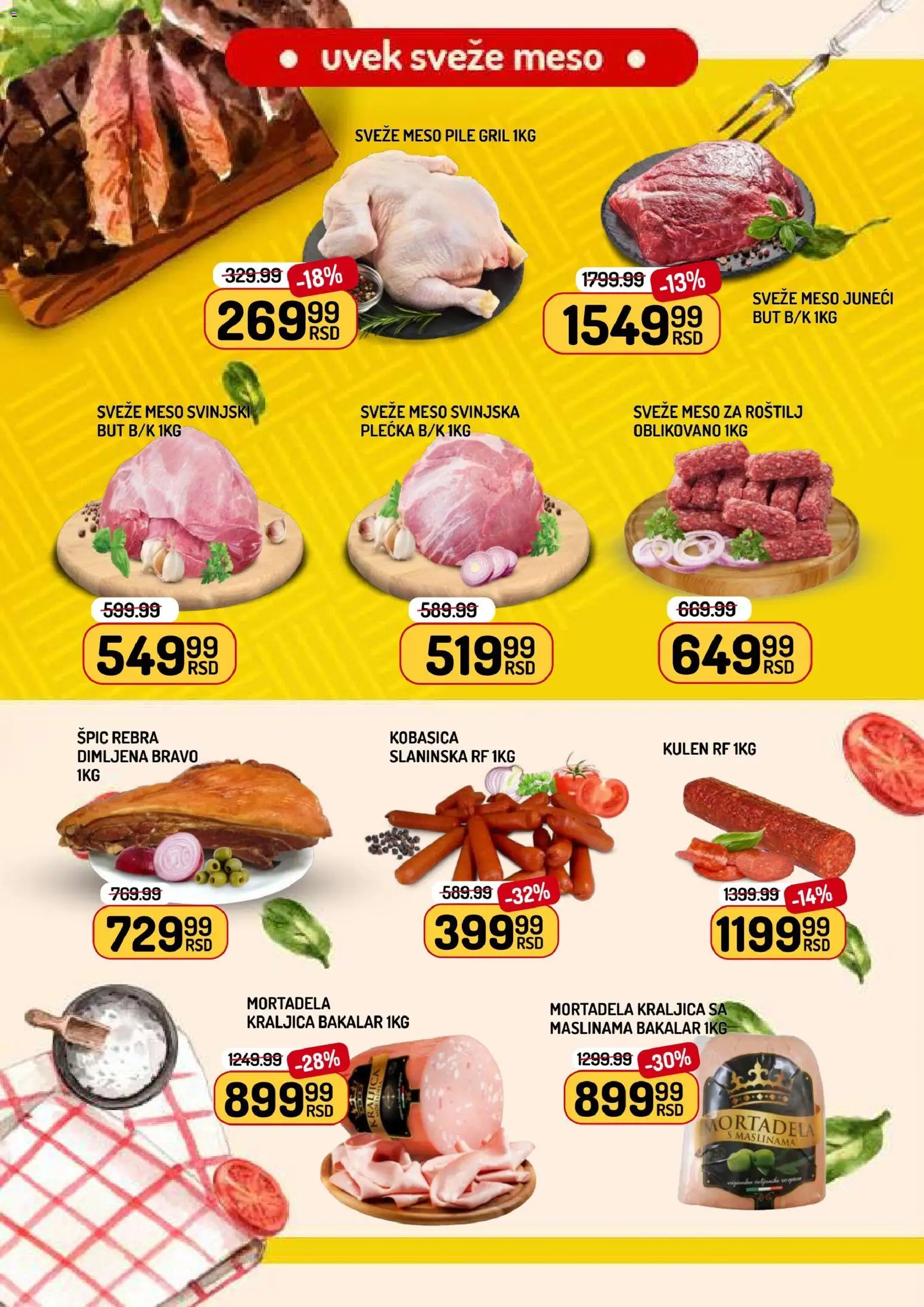 Aman katalog - važi od 30.01.2026 | Strana: 2 | Proizvode: Juneći but, Kulen, Pile, Kobasica