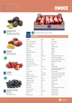 Pogląd oferty "Makro gazetka - Produktów marek własnych dla profesjonalnej Gastronomii" - ważna od 01.03.2026 | Strona: 10 | Produkty: Kaki, Winogrona, Sok, Truskawki