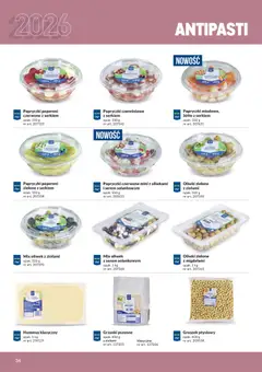 Pogląd oferty "Makro gazetka - Produktów marek własnych dla profesjonalnej Gastronomii" - ważna od 01.03.2026 | Strona: 34 | Produkty: Groszek, Groszek ptysiowy, Hummus klasyczny, Oliwki zielone