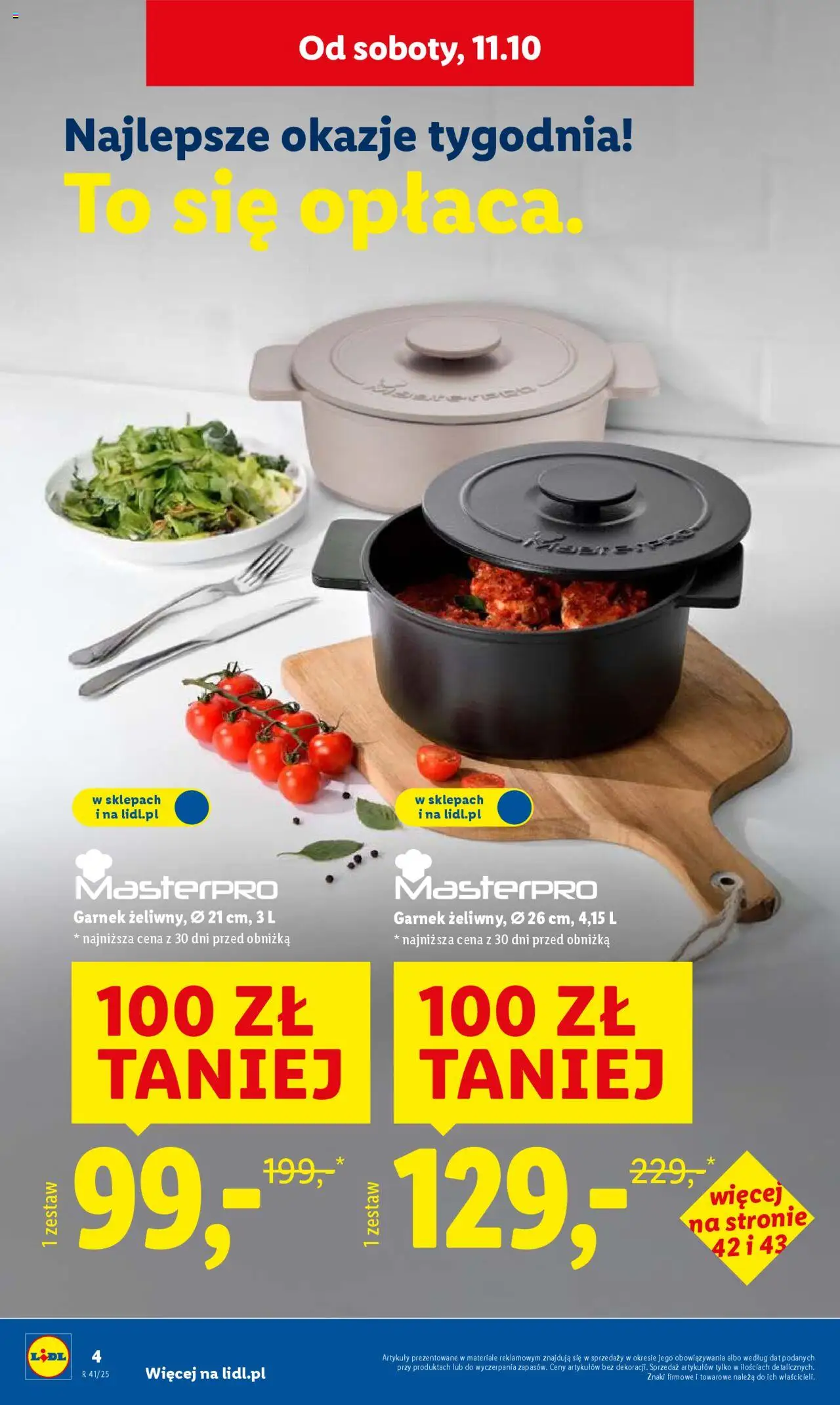 Lidl Katalog od 06.10.2025 | Strona: 4 | Produkty: Garnek