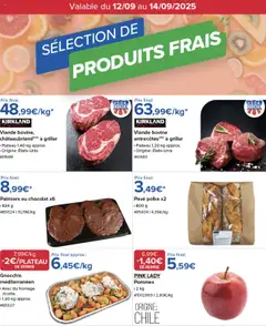 Costco - Prévisualisation de Costco Catalogue: Sélection de produits frais valide à partir de 12.09.2025