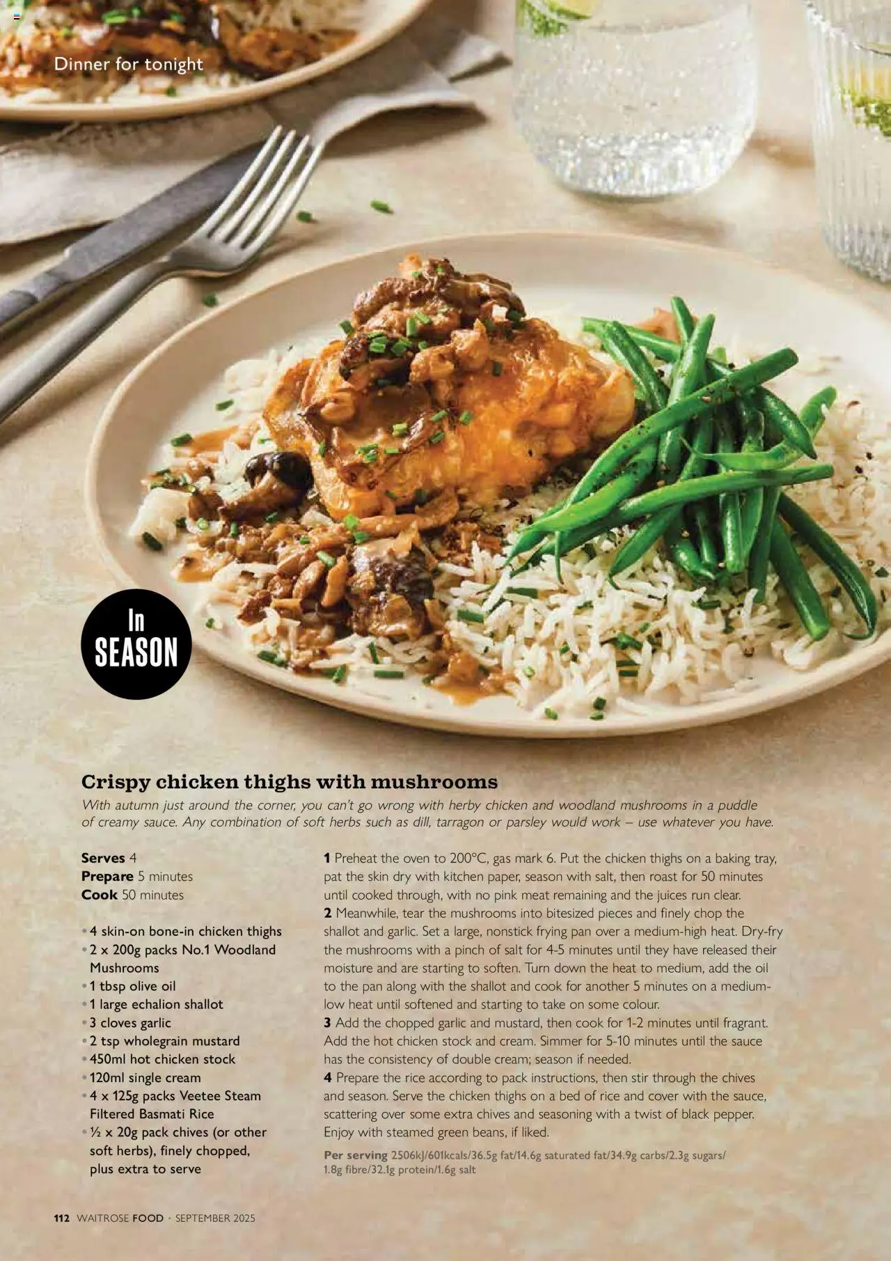  | Page: 112 | Products: Garlic, The oven, Mushrooms, Oven