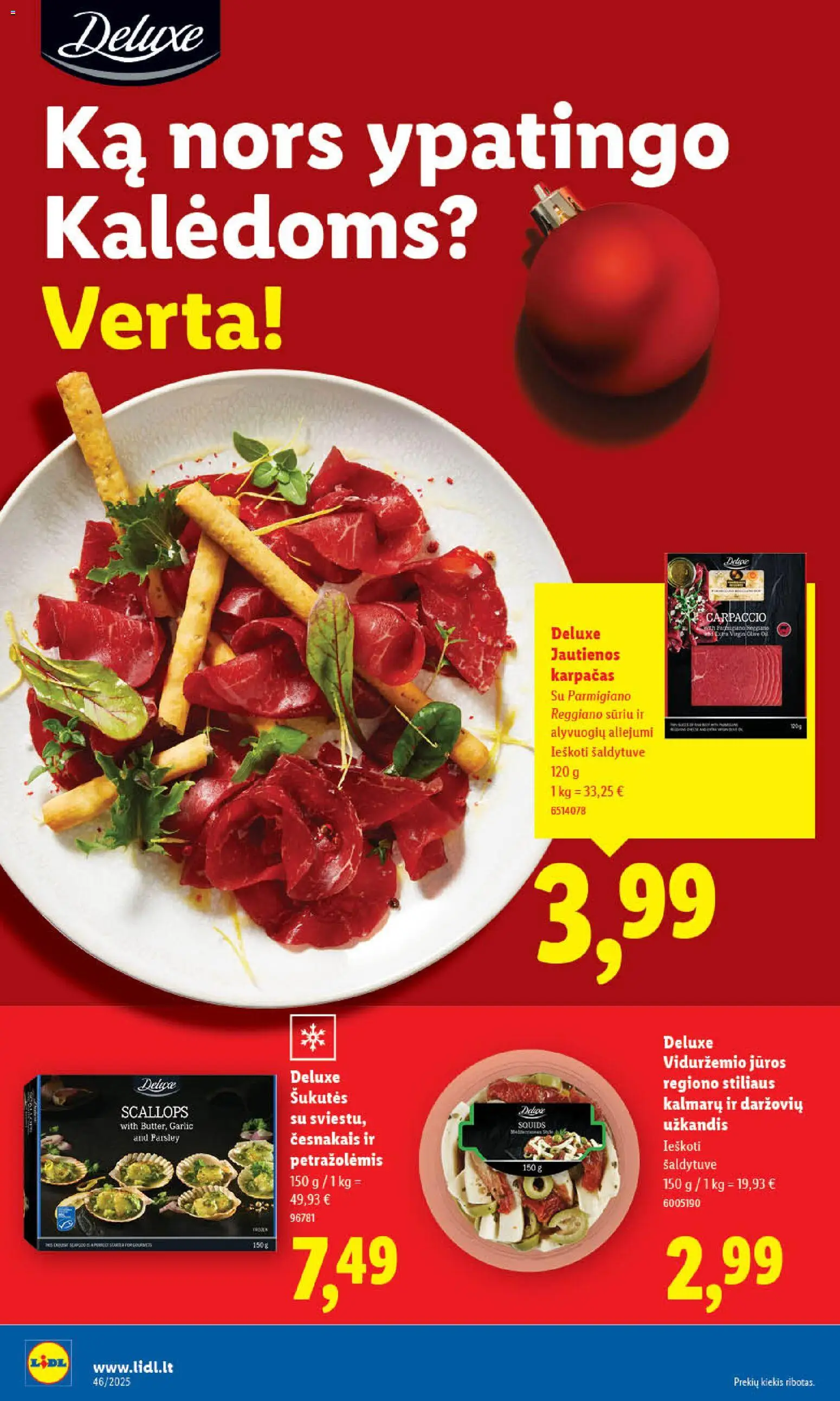 LIDL akcijos nuo 13.11.2025 | Puslapis: 16 | Prekių: Jautienos
