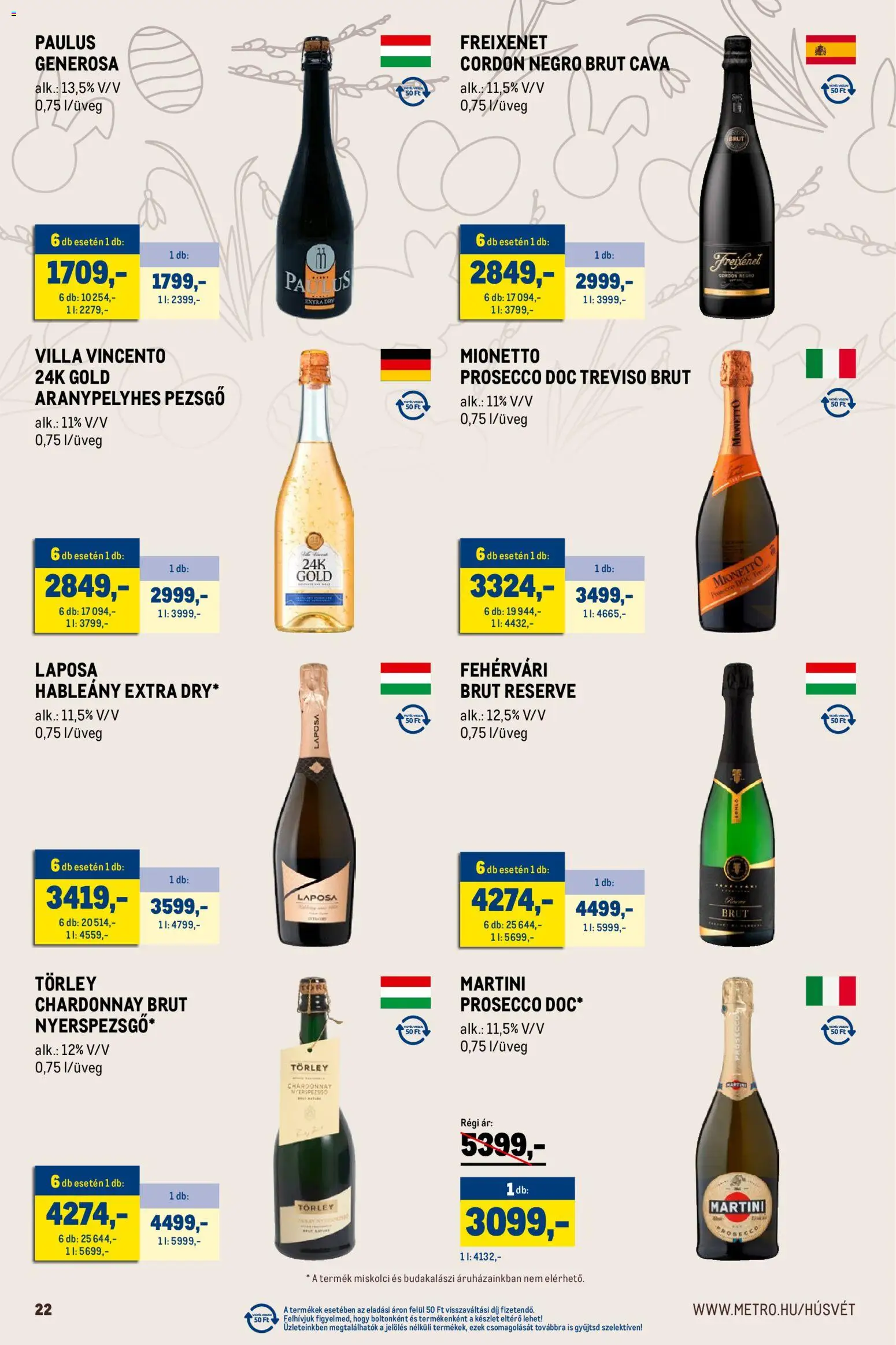 Metro akciós ujság - amely érvényes a következő dátumtól: 01.03.2026 | Oldal: 22
